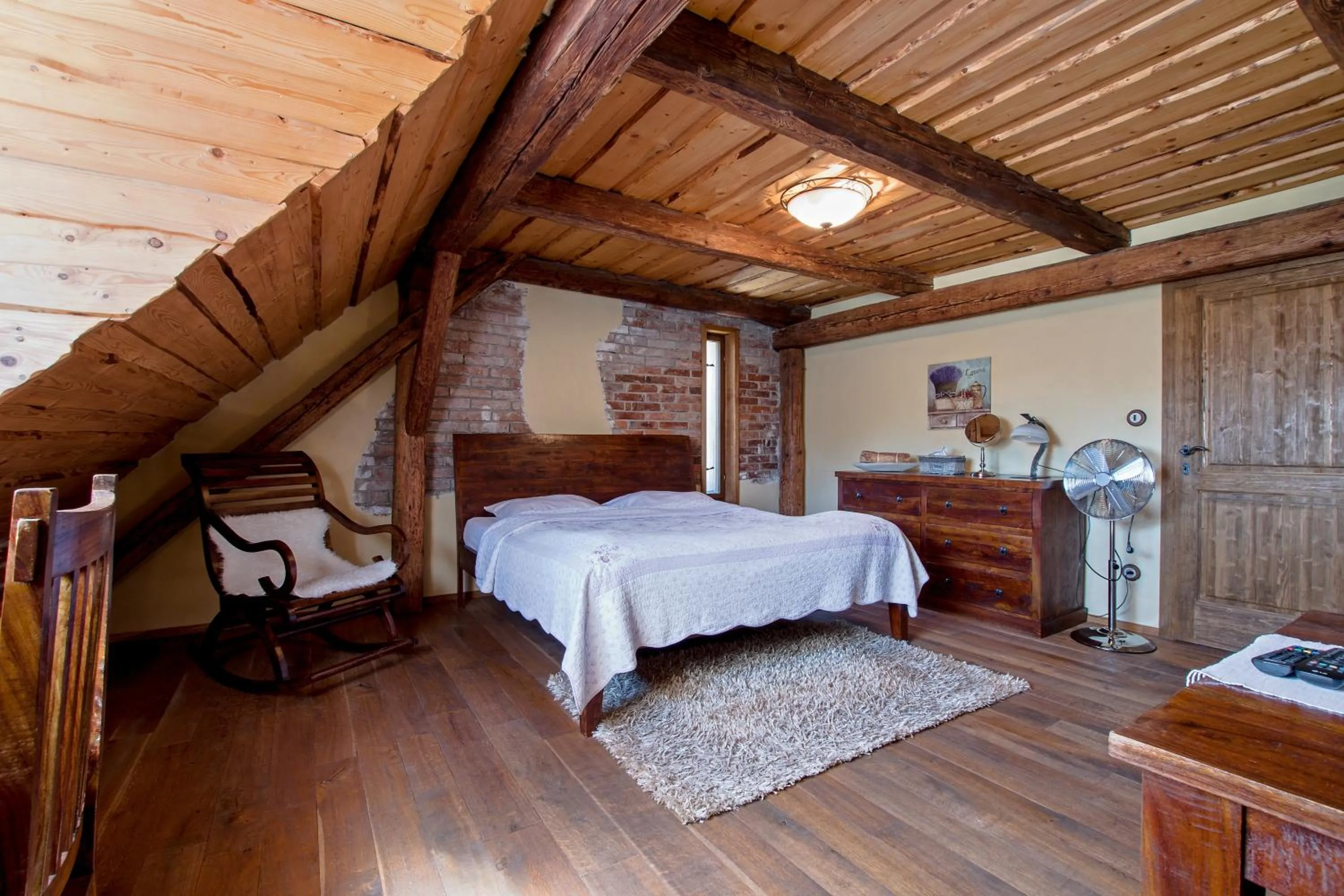 Bed in Dvůr Olšiny -Hotel and Horse-riding