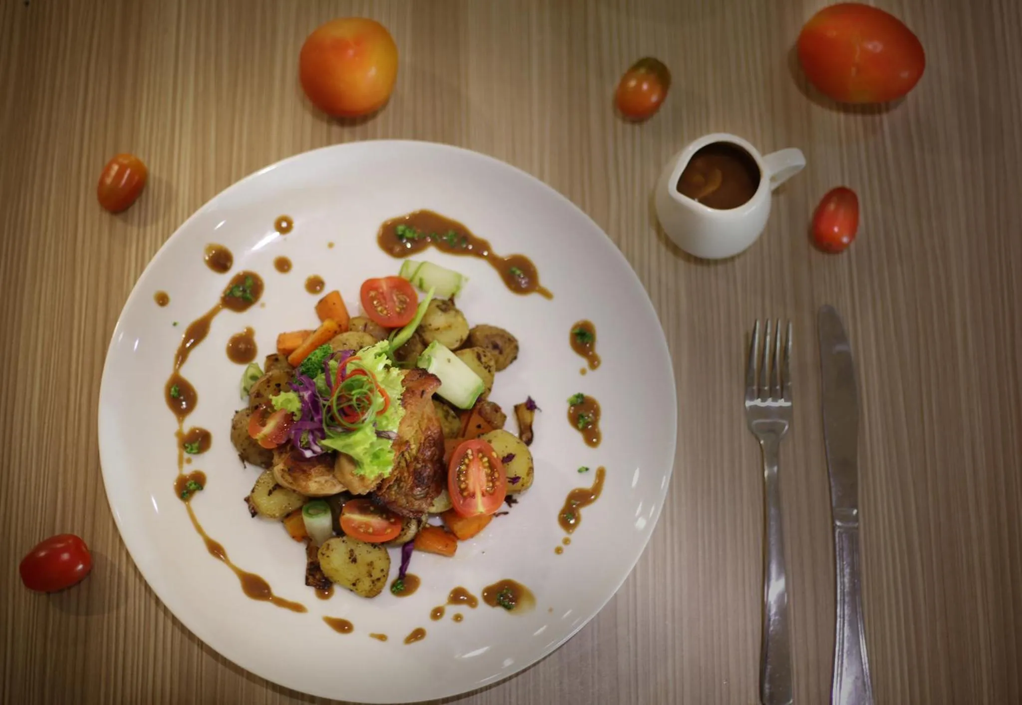 Food close-up, Food in Top Malioboro Hotel Jogja