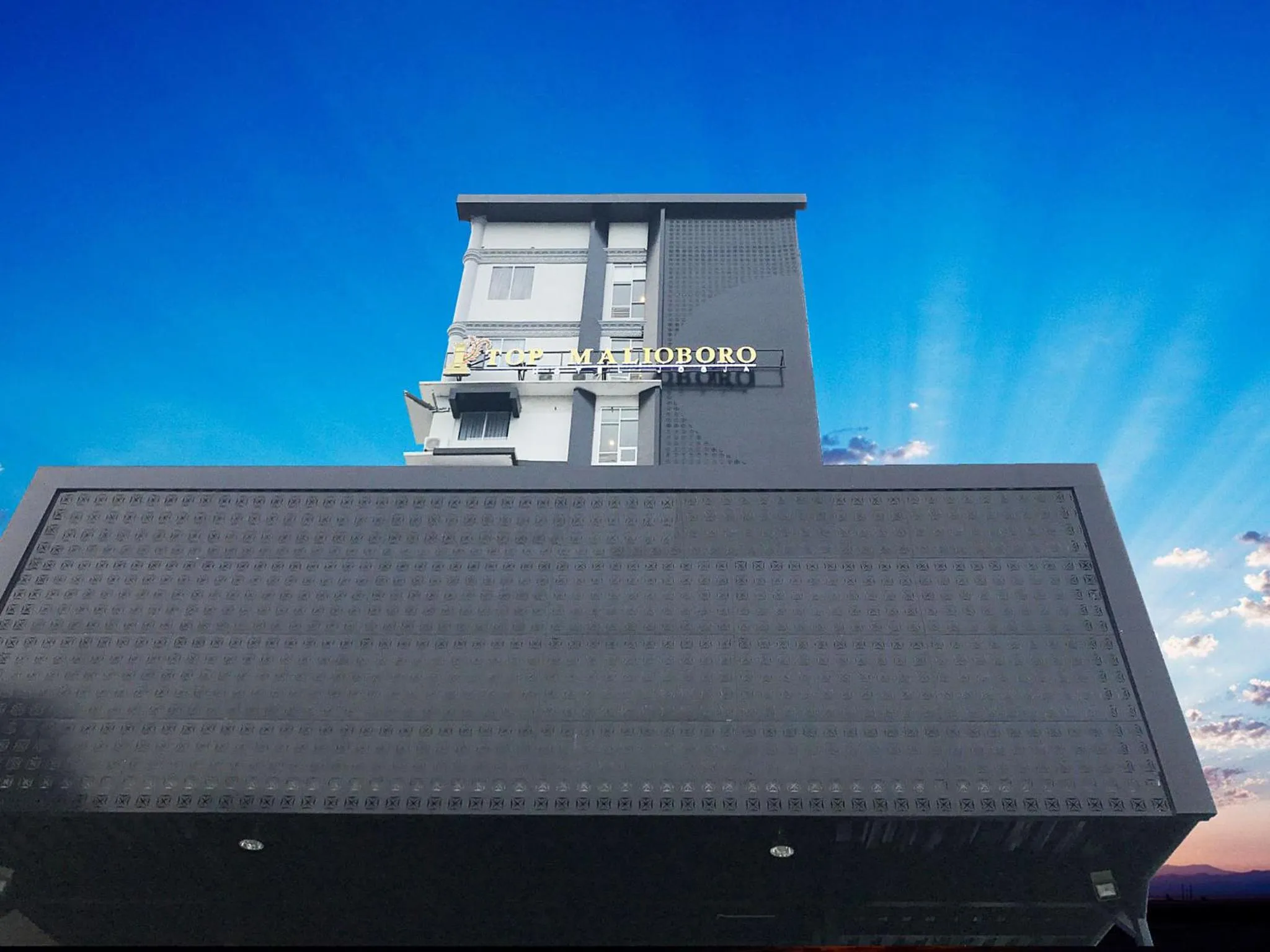 Property building in Top Malioboro Hotel Jogja