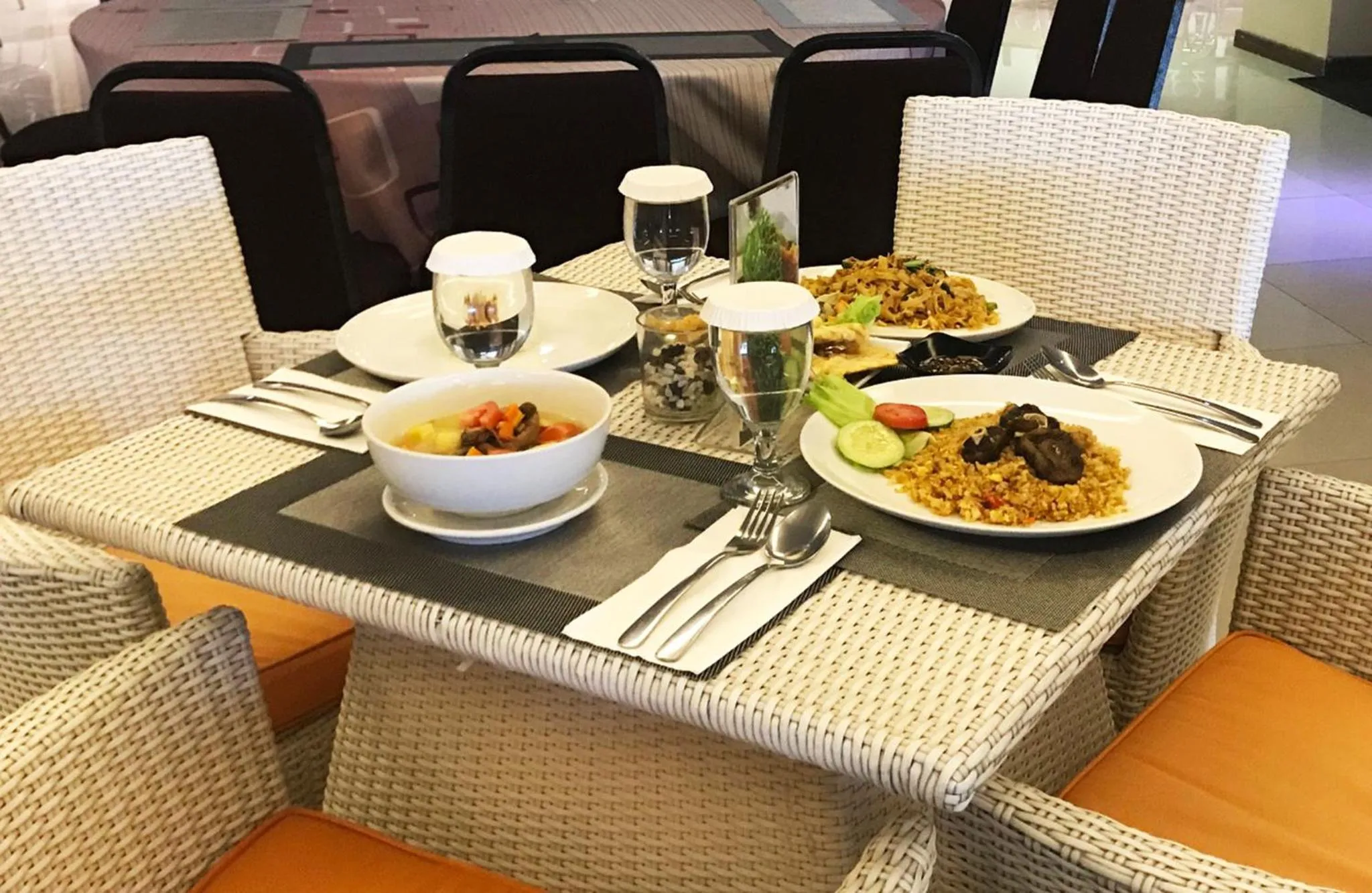 Lunch in Top Malioboro Hotel Jogja