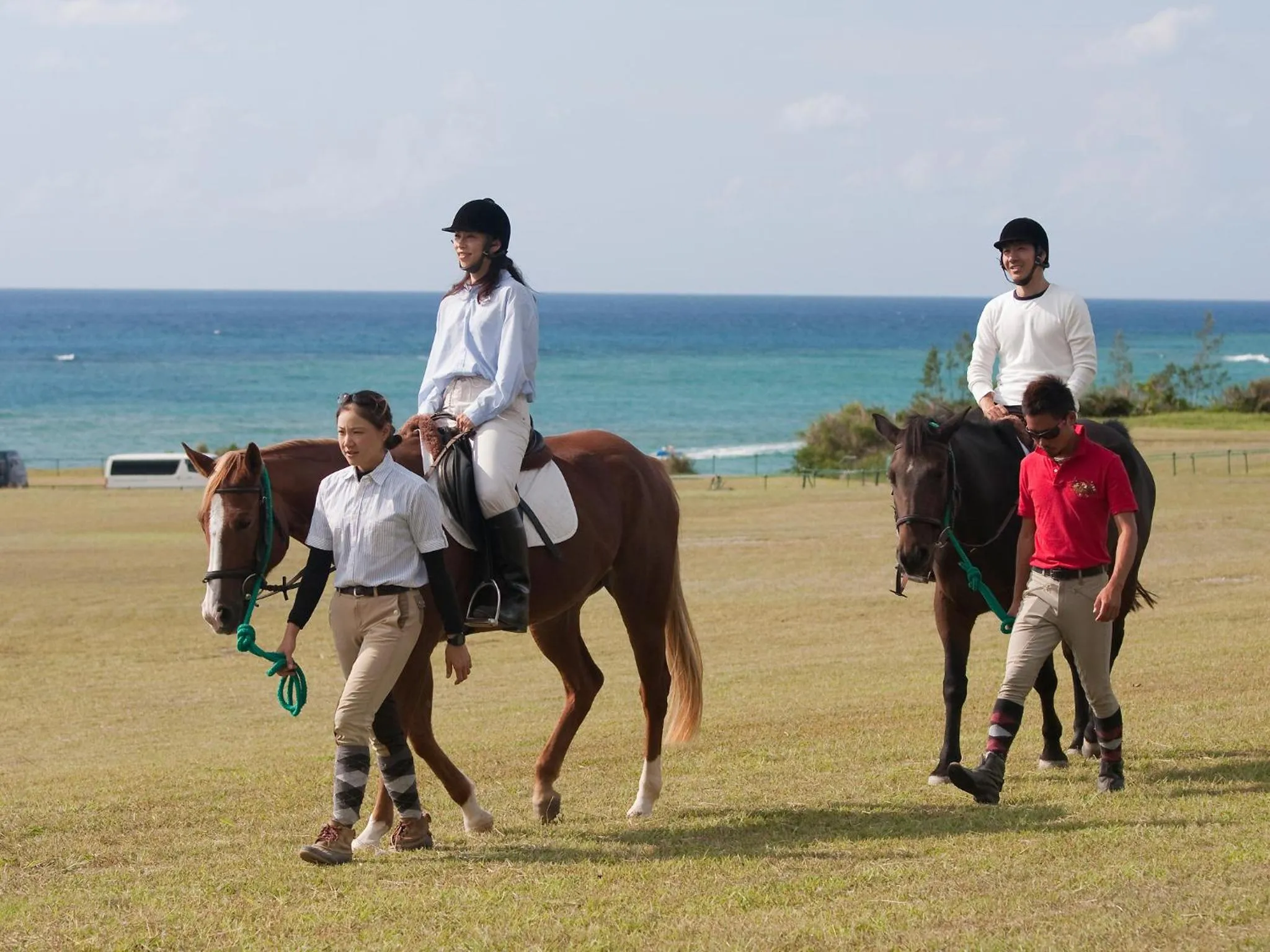 Horse-riding in Hotel Nikko Alivila