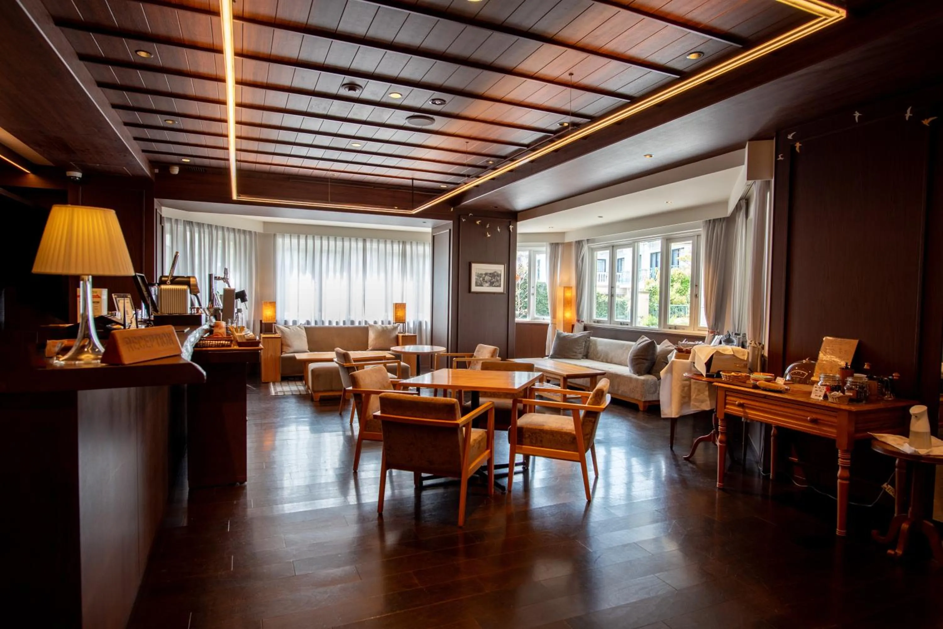 Communal lounge/ TV room in Setre Glover's House Nagasaki