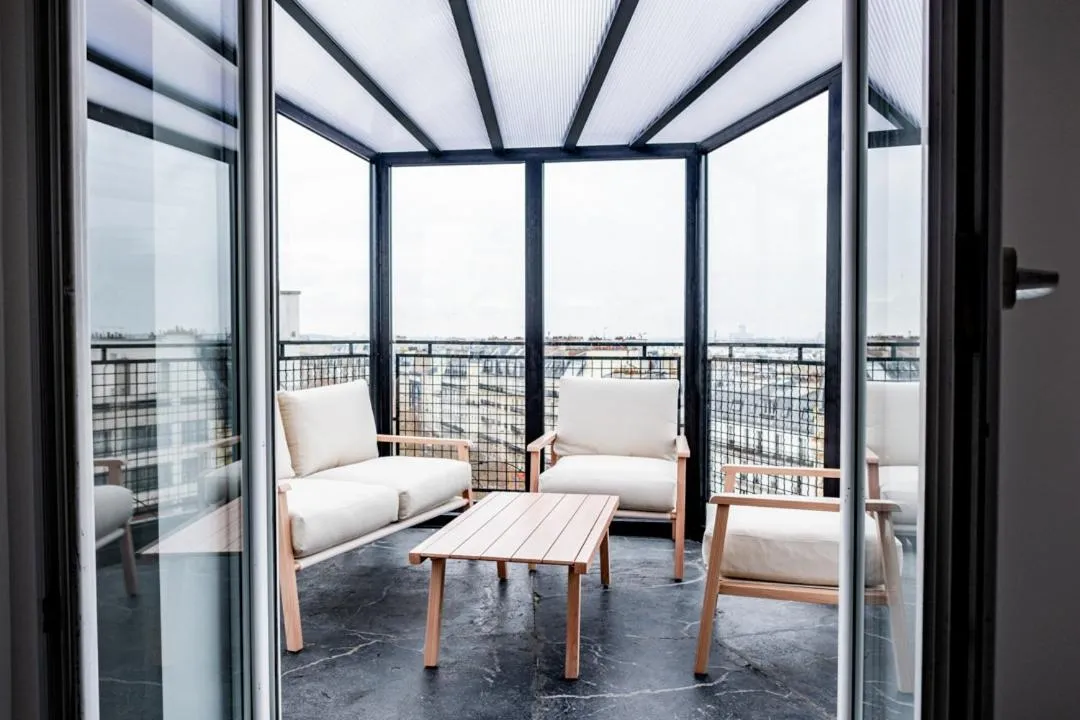 Balcony/Terrace in Hotel Le Chat Noir