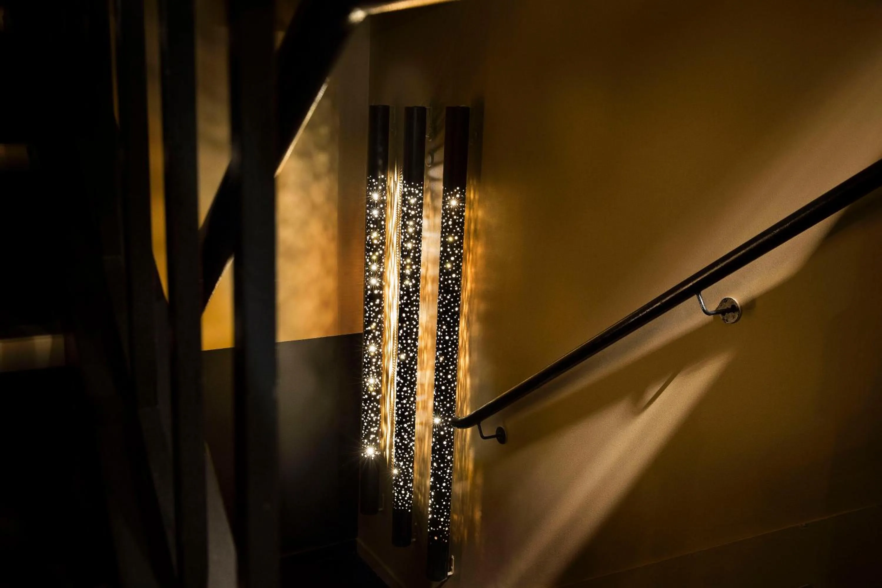 Decorative detail in Hotel Le Chat Noir