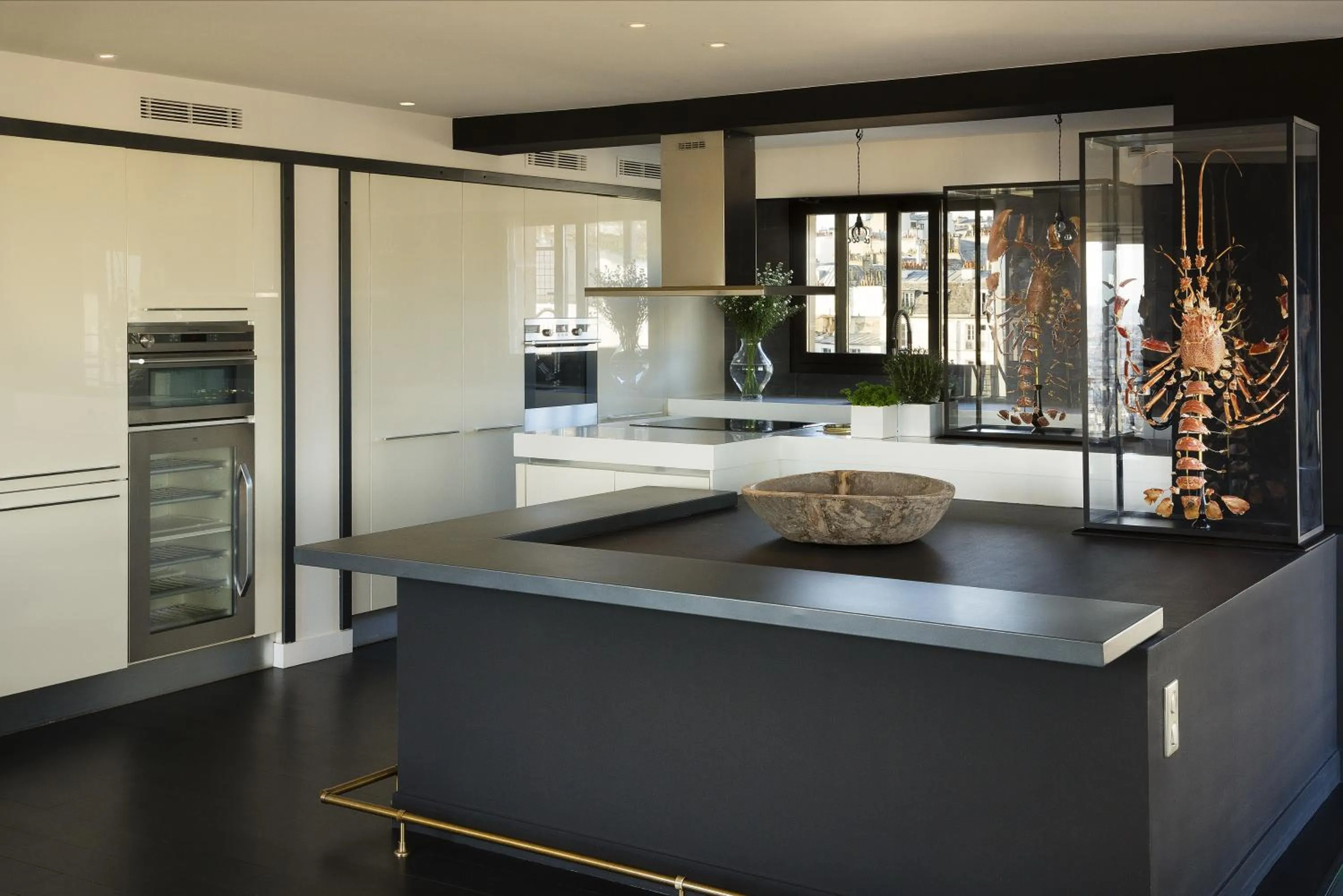 Kitchen or kitchenette in Hotel Le Chat Noir