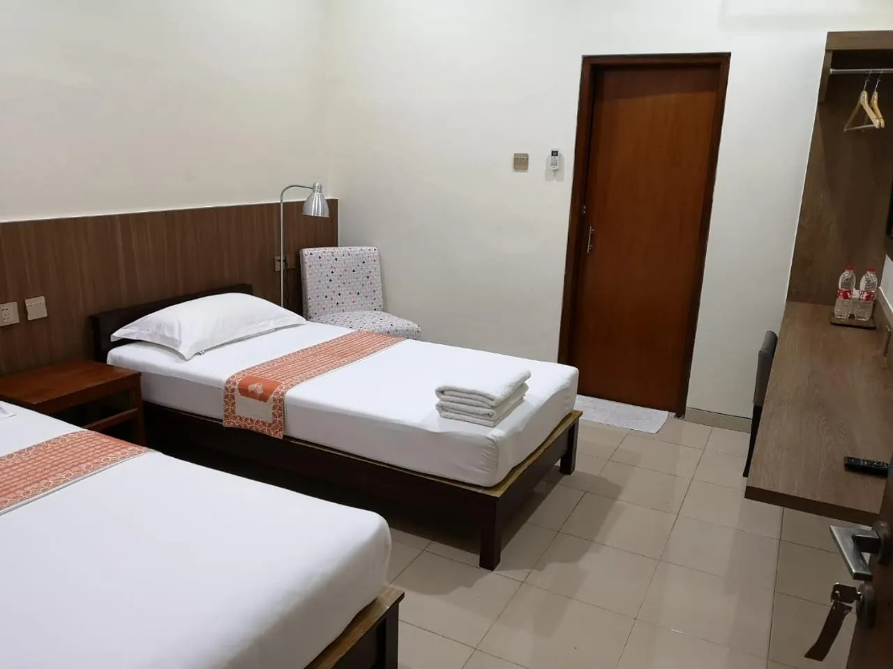 Bed in Puri Pangeran Hotel