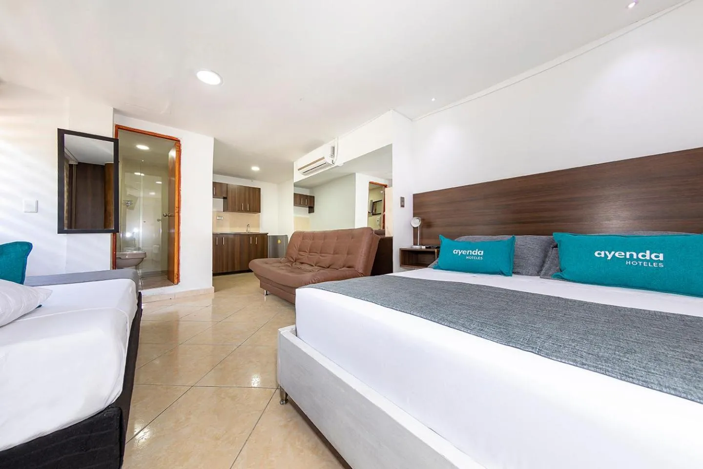 Bed in Hotel Ayenda Palo Alto