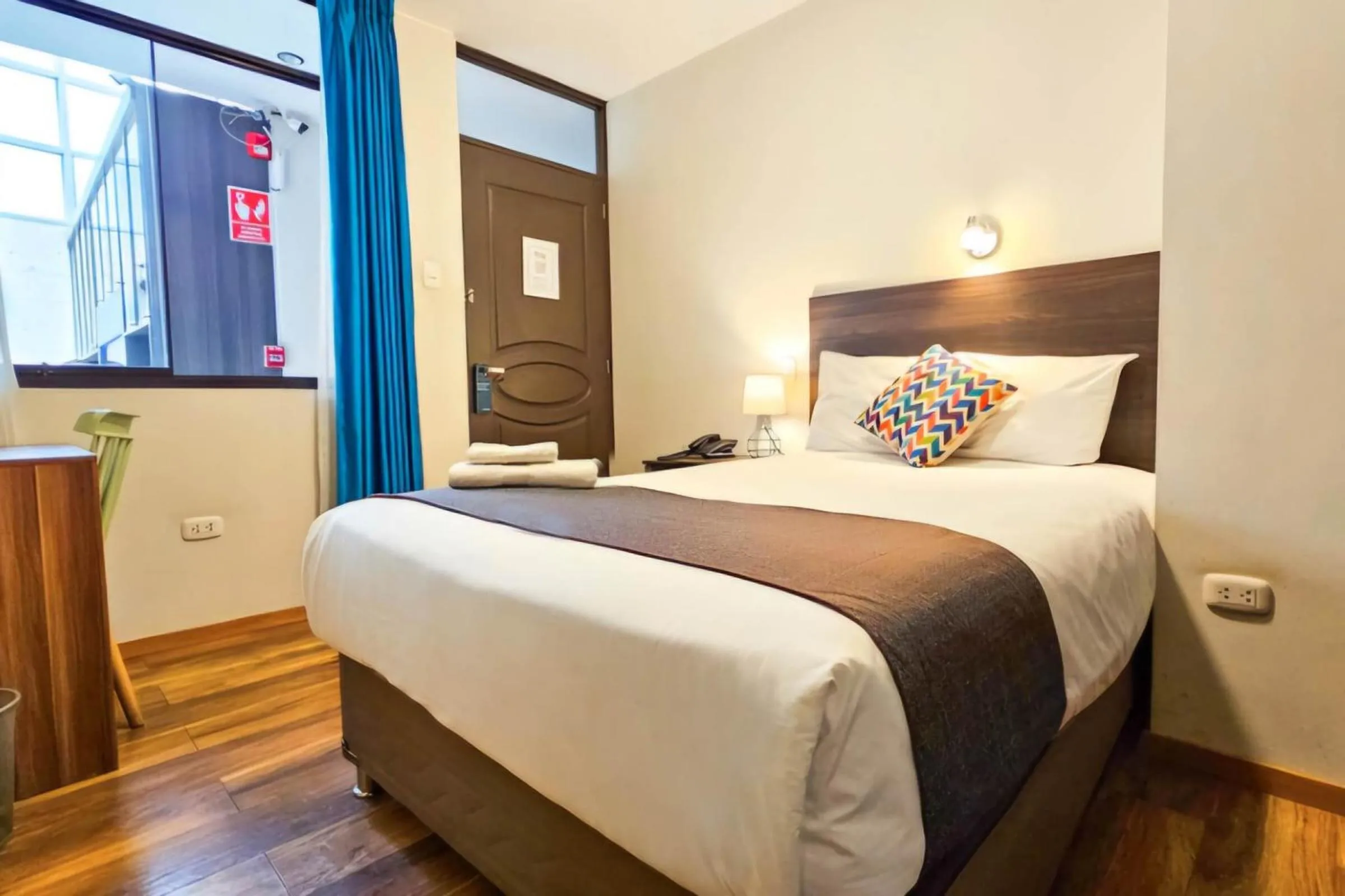 Bed in Hotel La Casa de Irma