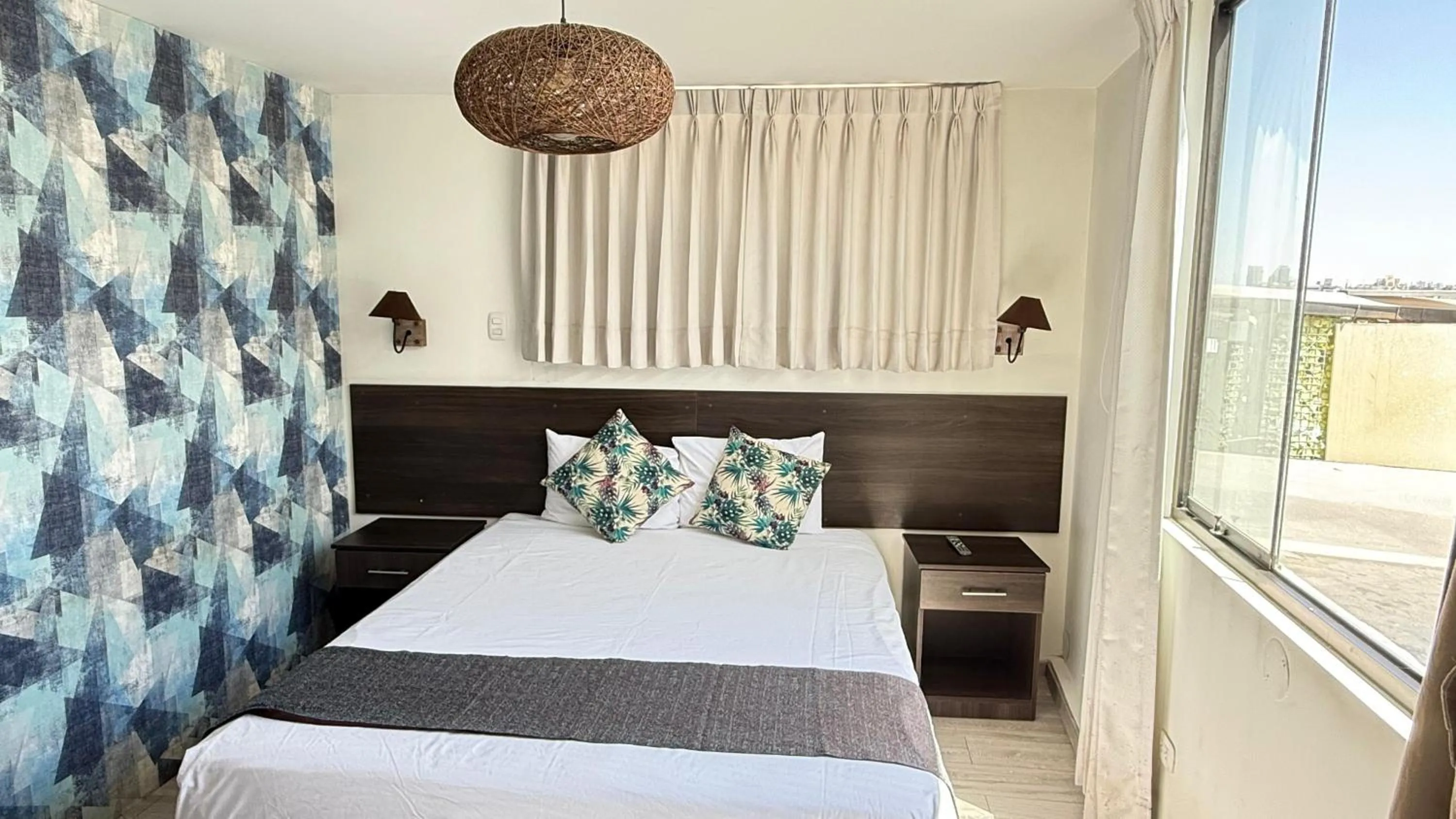 Bed in Hotel La Casa de Irma