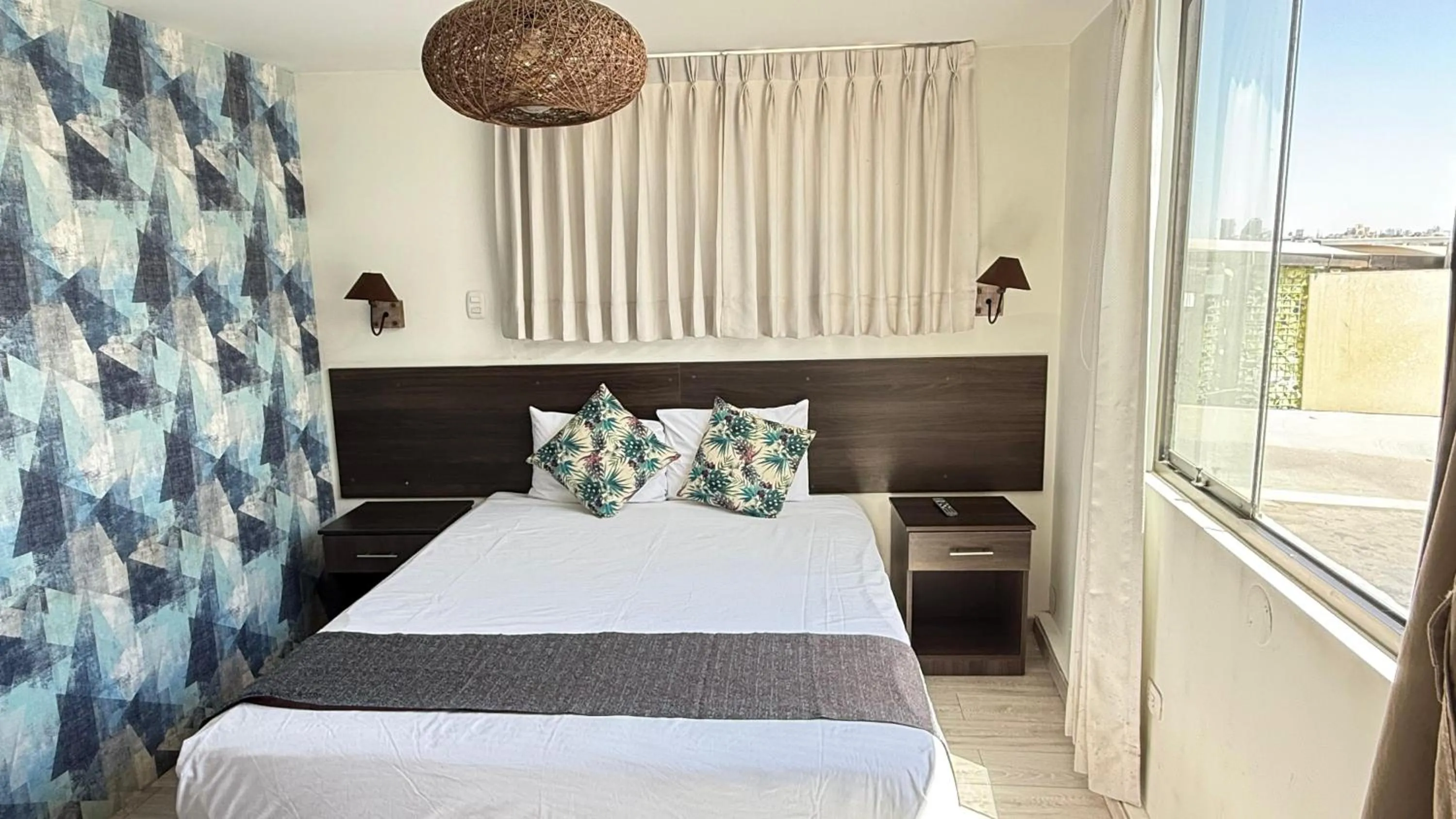 Bed in Hotel La Casa de Irma