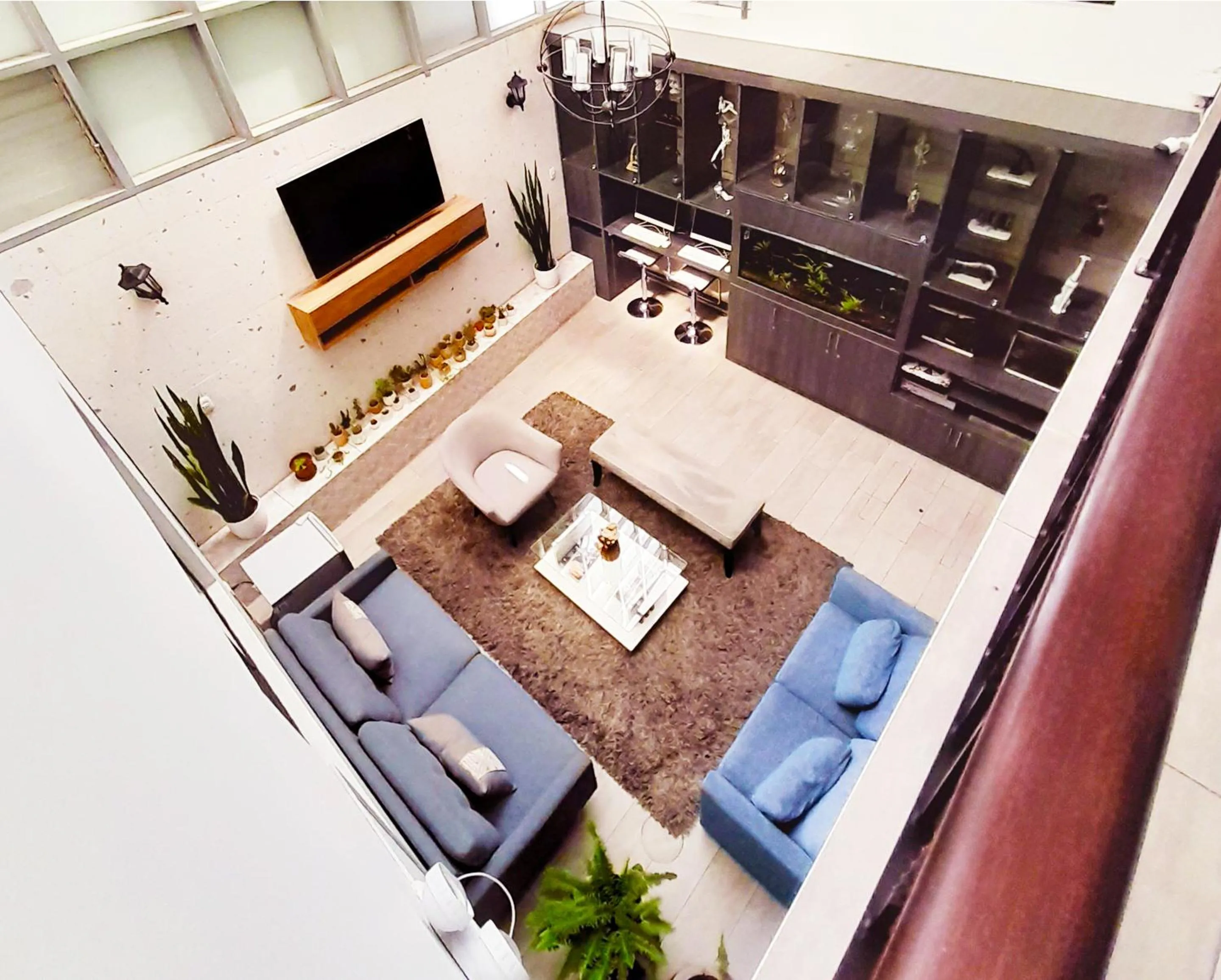 Communal lounge/ TV room in Hotel La Casa de Irma