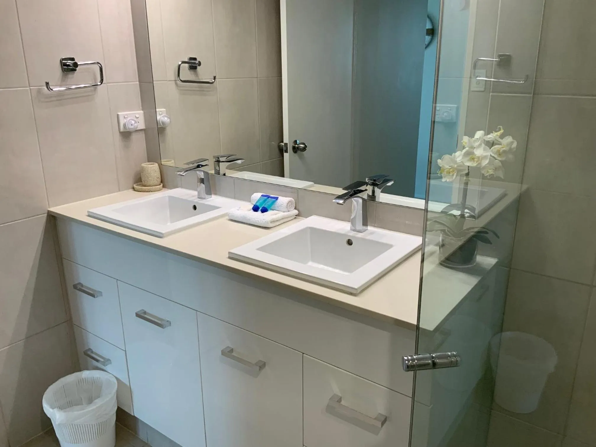 Bathroom in Beachfront Towers