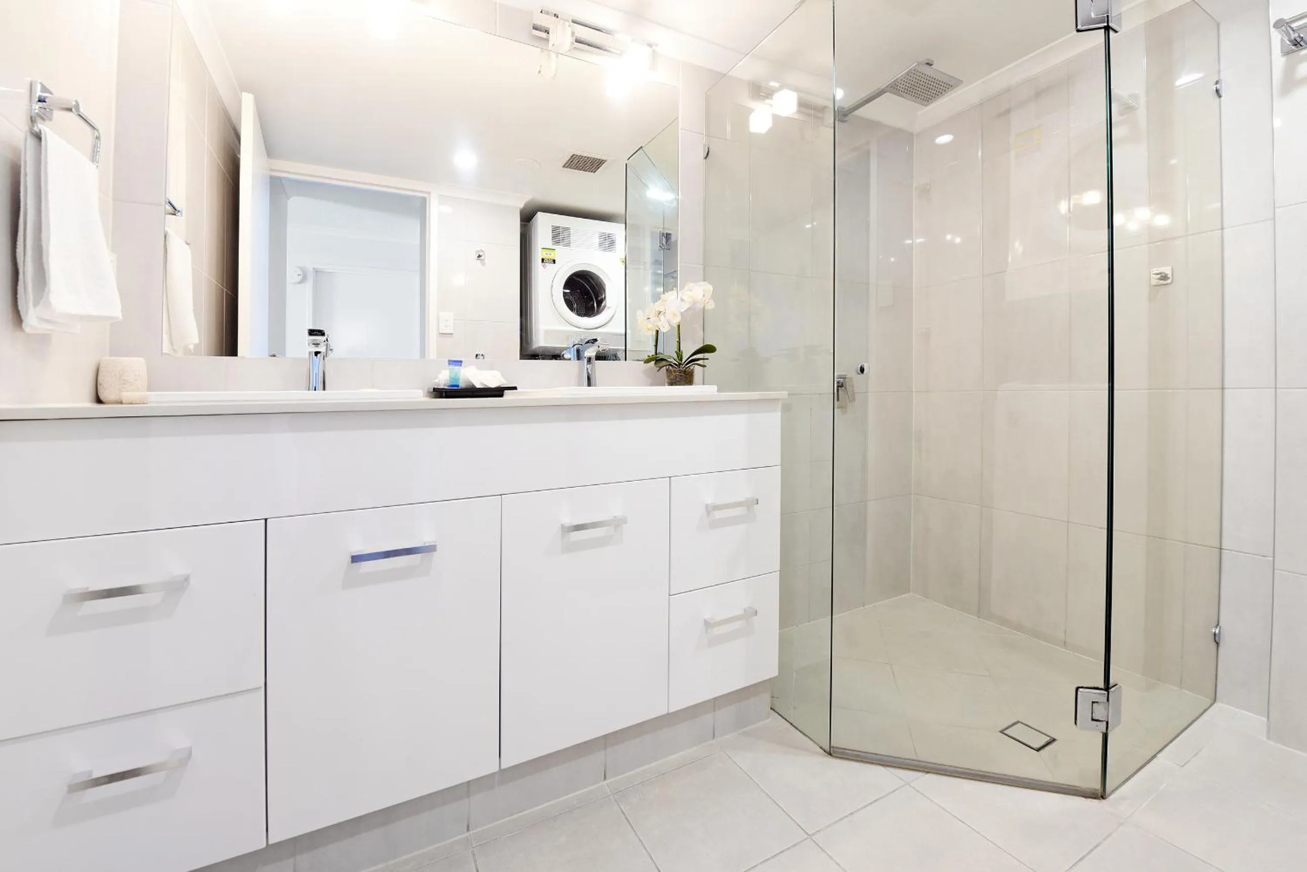 Shower in Beachfront Towers