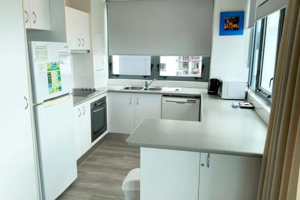 kitchen in Beachfront Towers