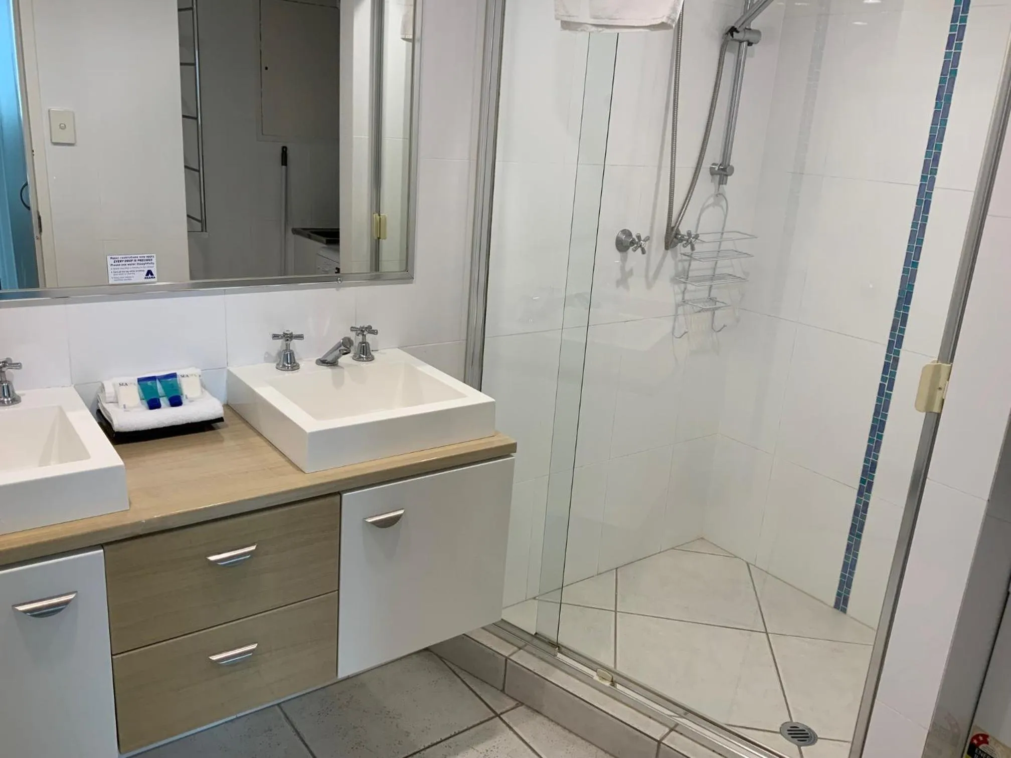 Bathroom in Beachfront Towers