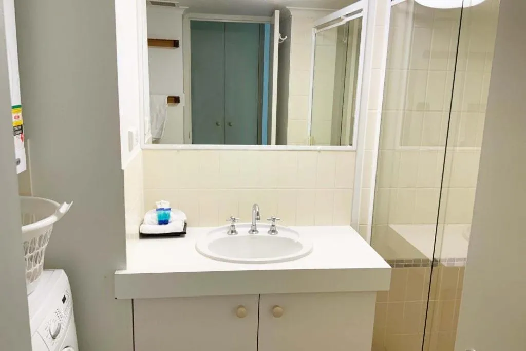 Bathroom in Beachfront Towers