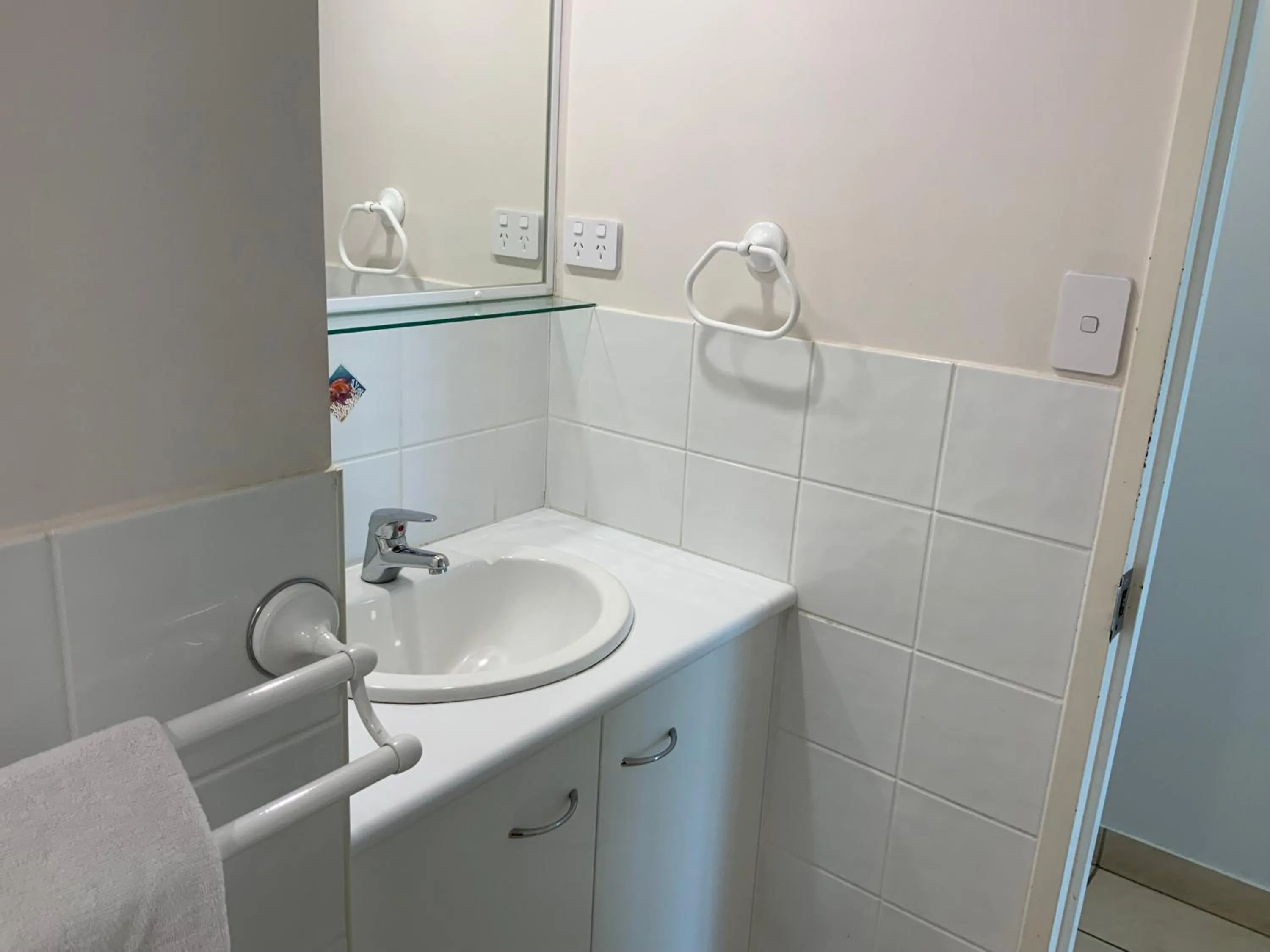 Bathroom in Beachfront Towers