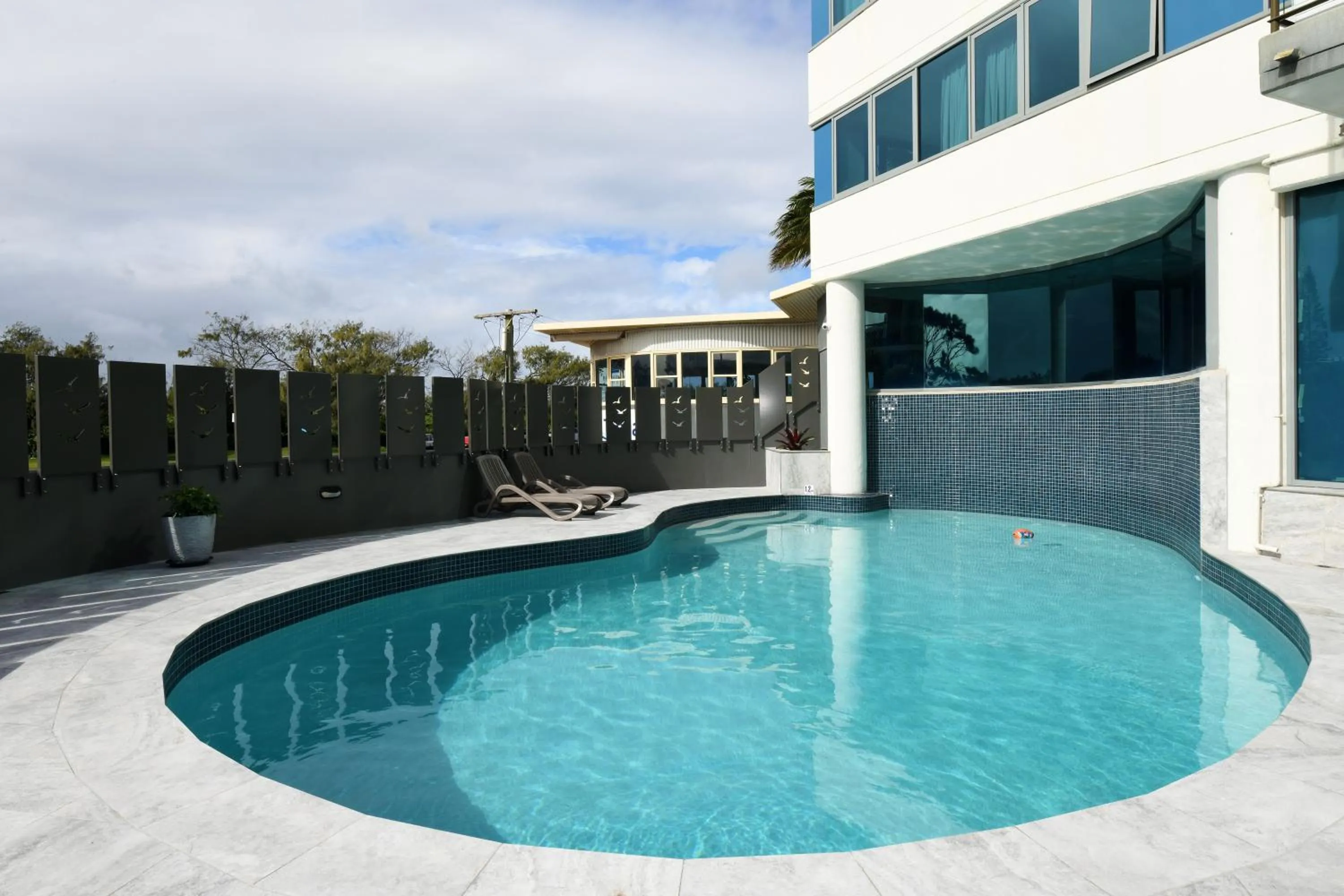 Swimming pool in Beachfront Towers
