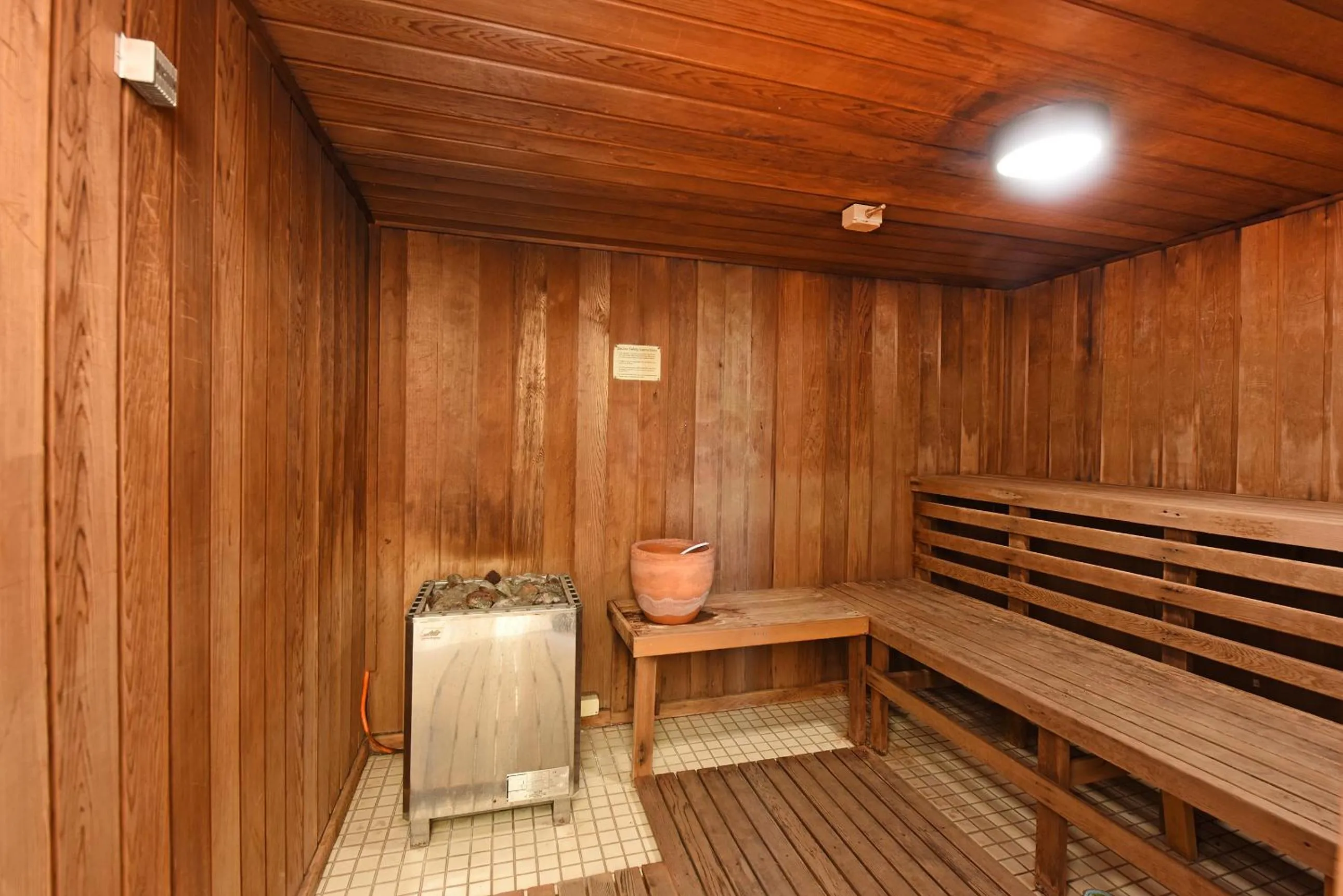 Sauna in Beachfront Towers