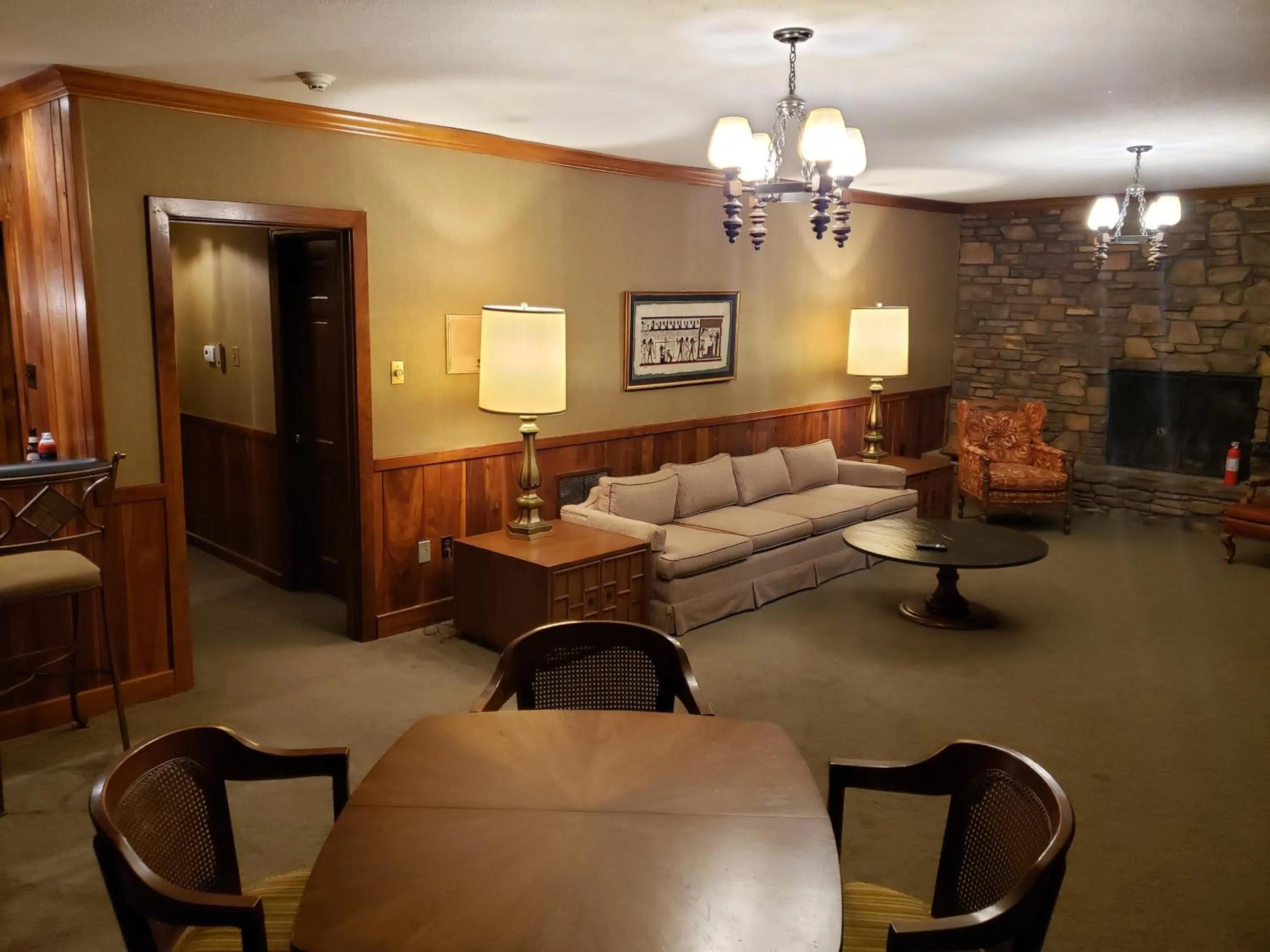 Living room in Heritage Inn BNB