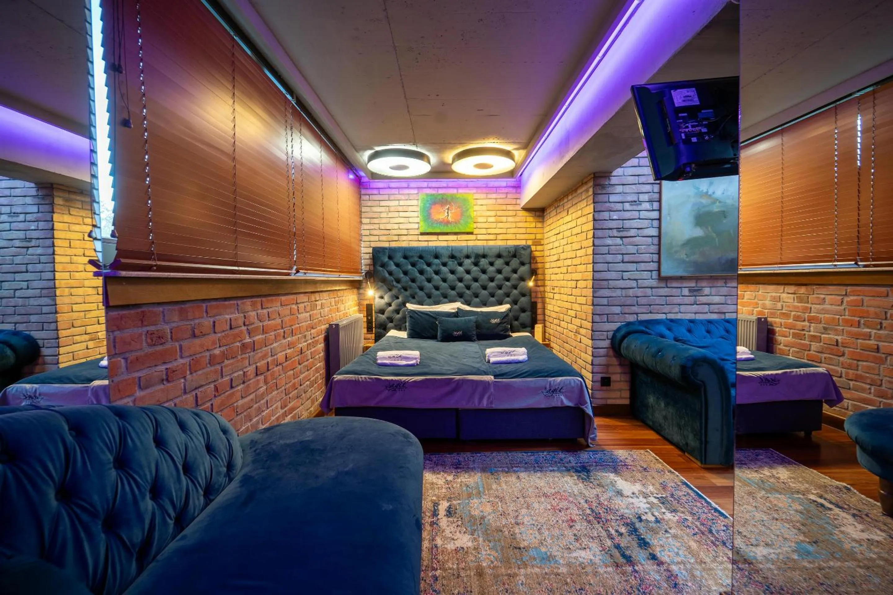 Bed in Hotel Agit Congress&Spa