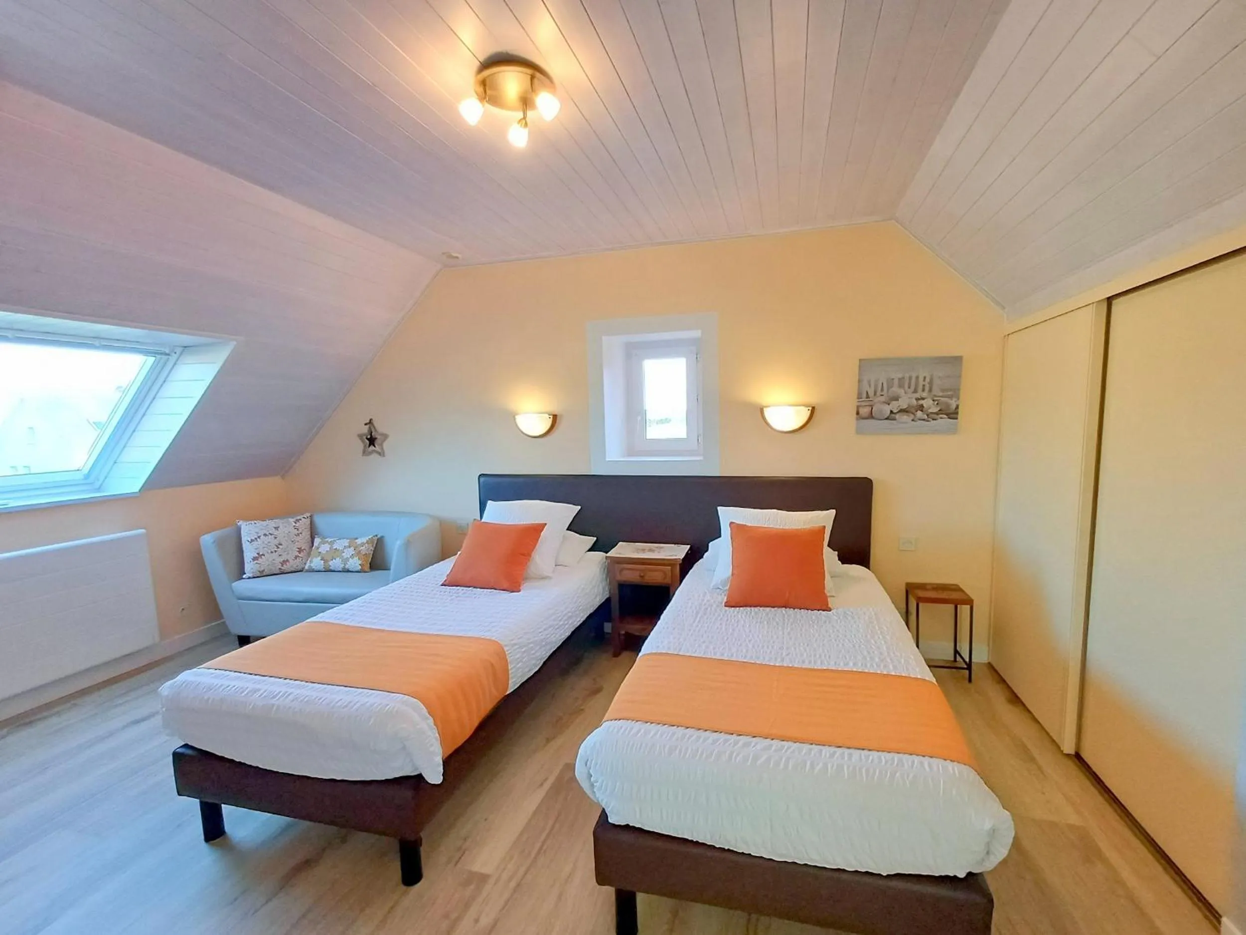 Bed in Kerantum à10mn des baies de Douarnenez et Audierne avec cuisine à disposition