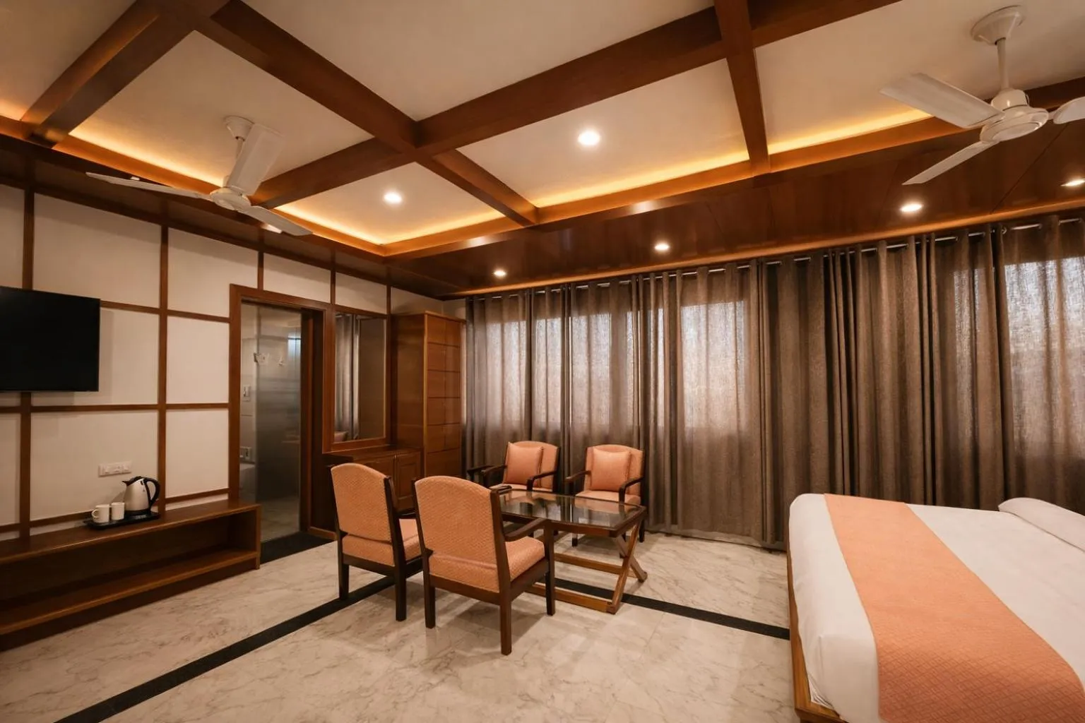 Bed in Mussoorie Residency