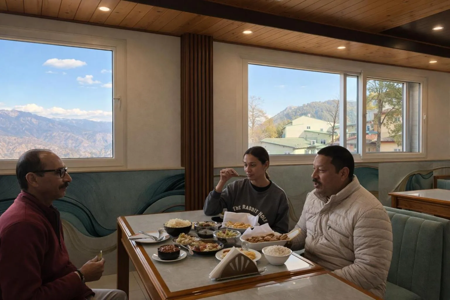 Restaurant/places to eat in Mussoorie Residency