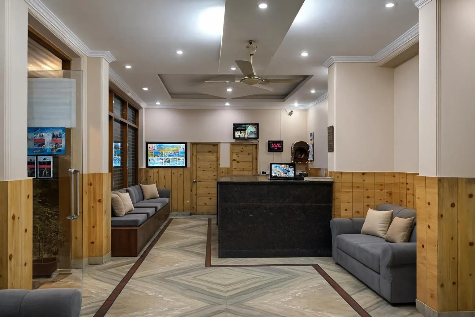 Living room in Mussoorie Residency