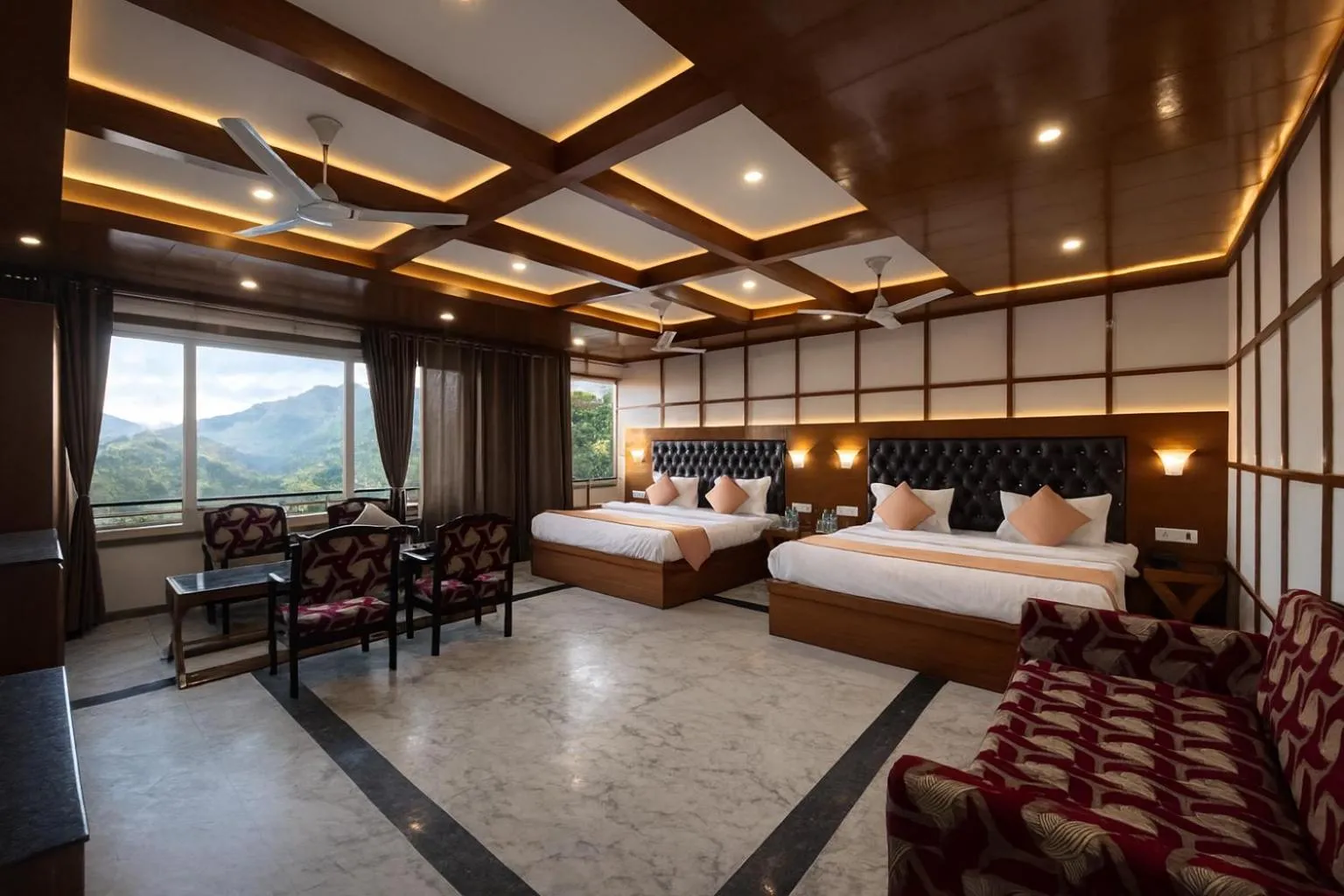 Bed in Mussoorie Residency