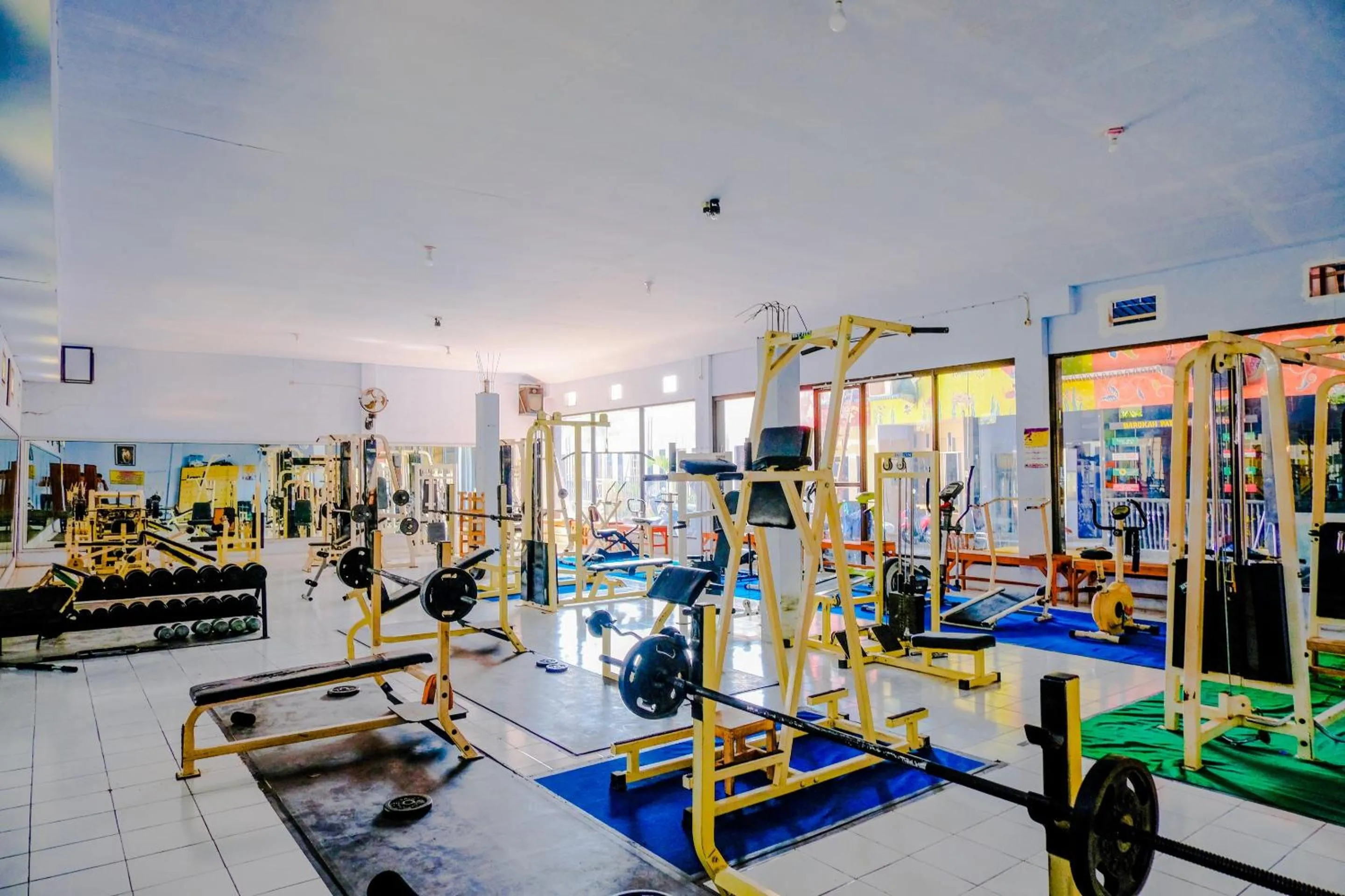 Fitness centre/facilities in Hotel O sembagus Family