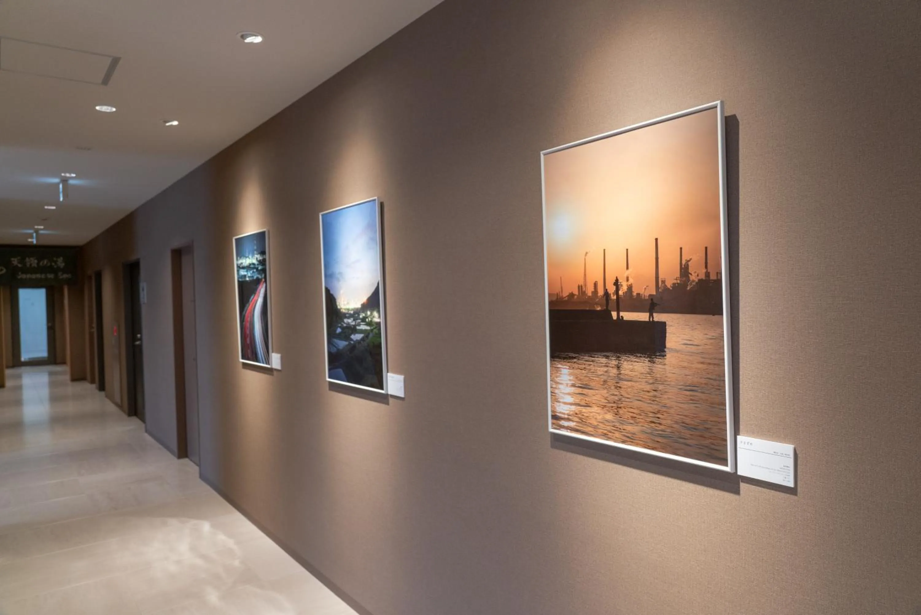 Decorative detail in Tabino Hotel Kurashiki Mizushima