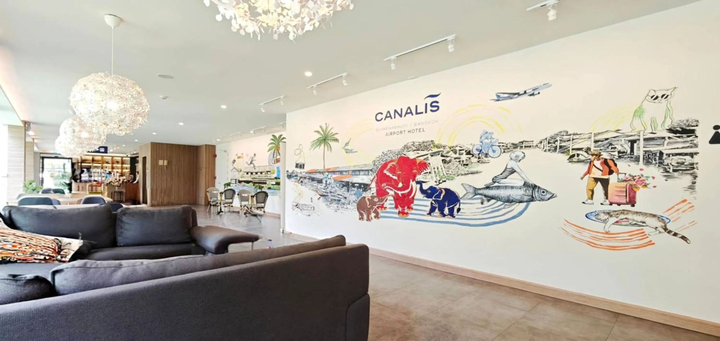Property building in Canalis Suvarnabhumi Airport Hotel