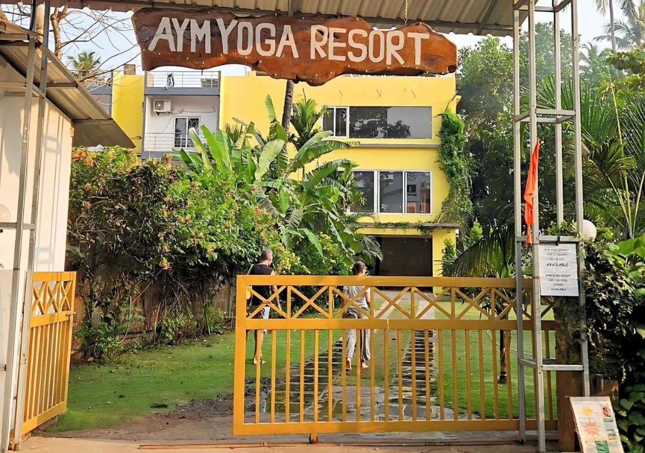 Facade/entrance in AYM Yoga Resort Arambol GOA