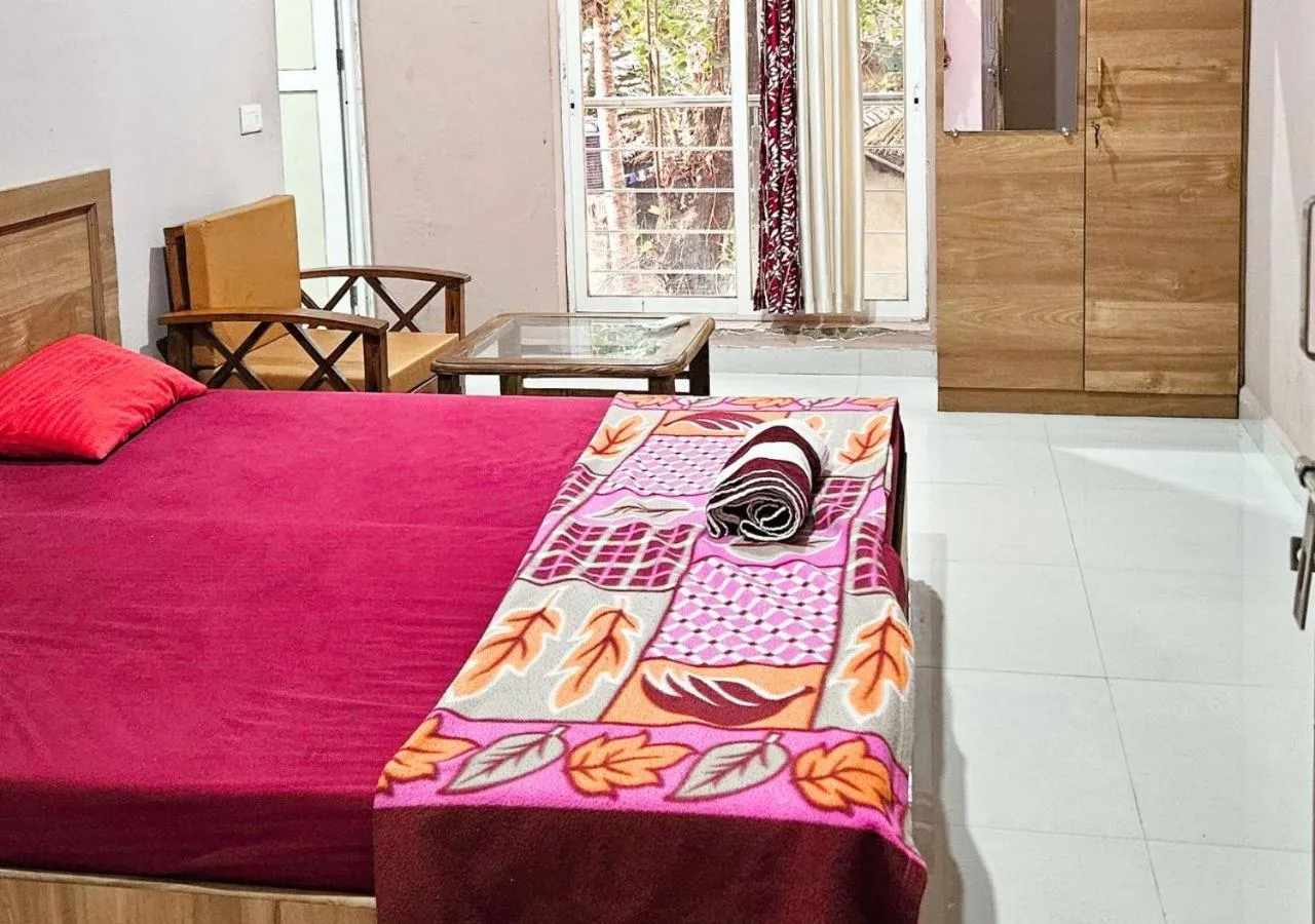 Bed in AYM Yoga Resort Arambol GOA