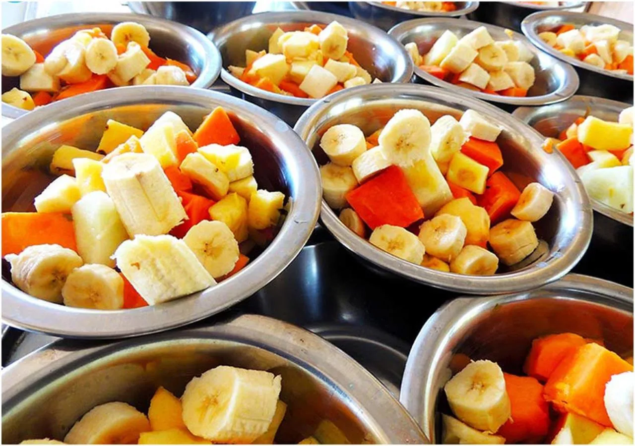 Food and drinks in AYM Yoga Resort Arambol GOA