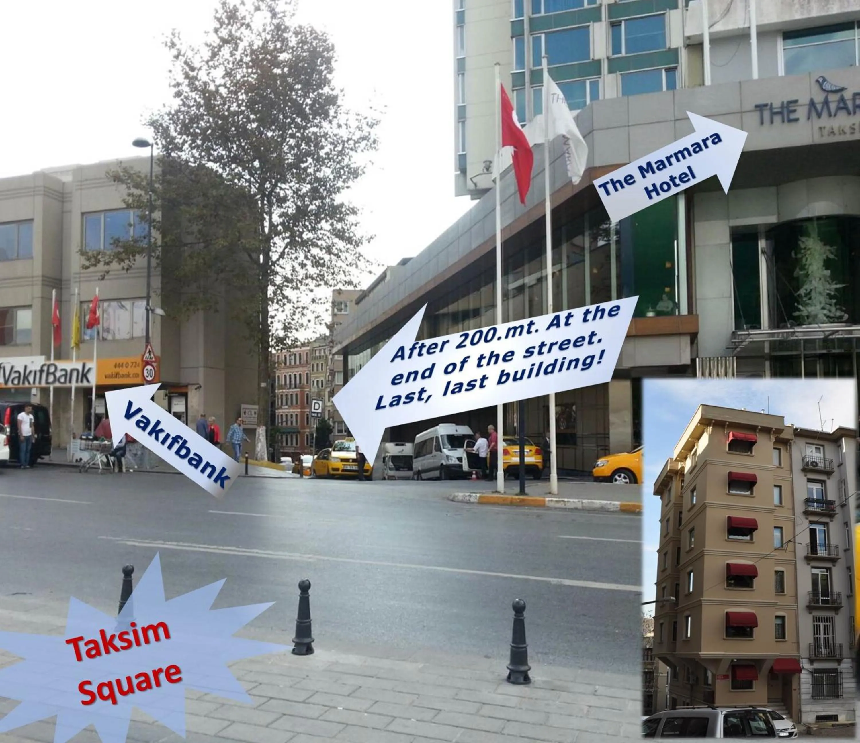 Area and facilities in Hotel Taksim Home