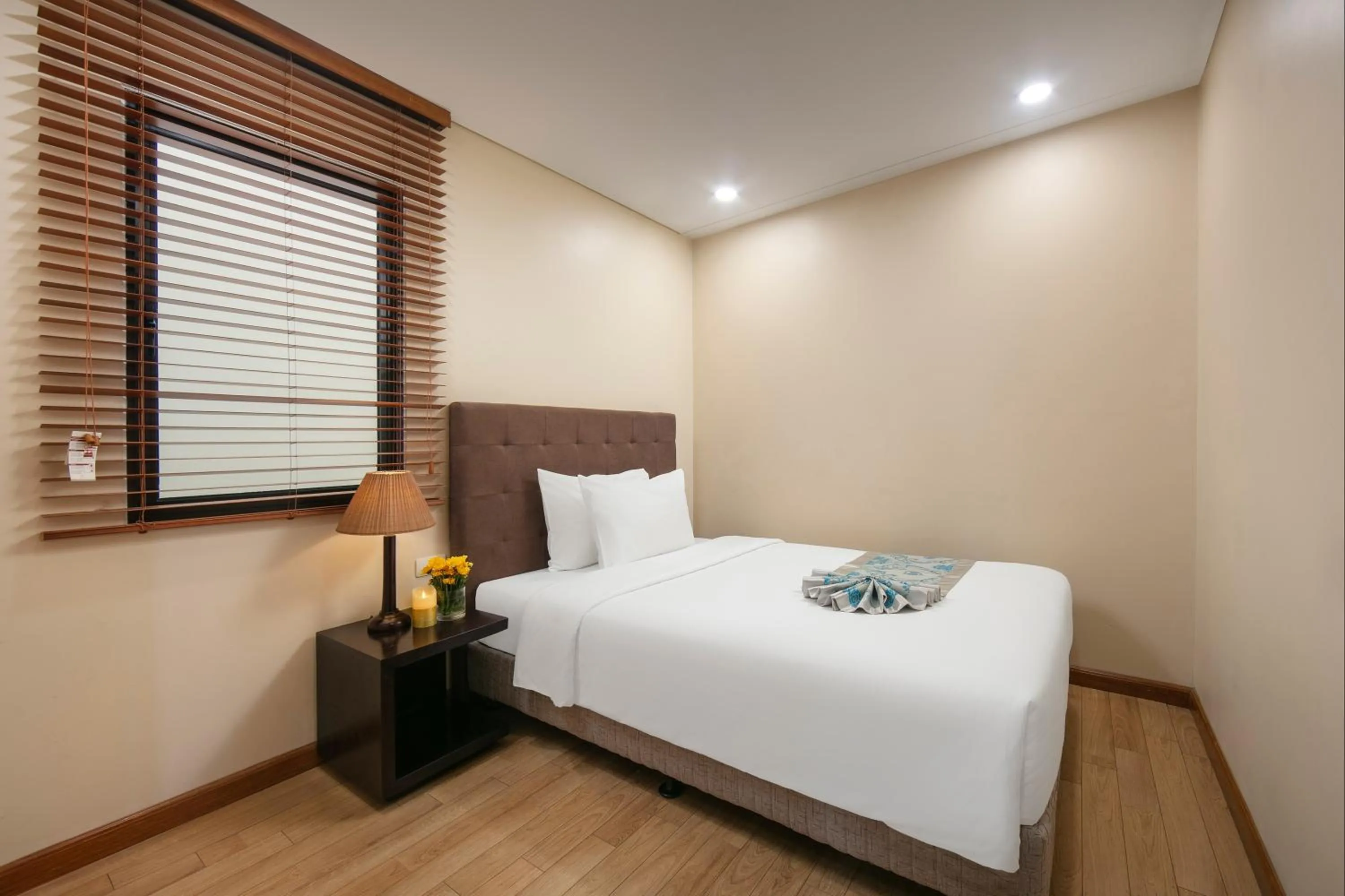 Bedroom, Bed in HB Serviced Apartment - 121B Quan Hoa