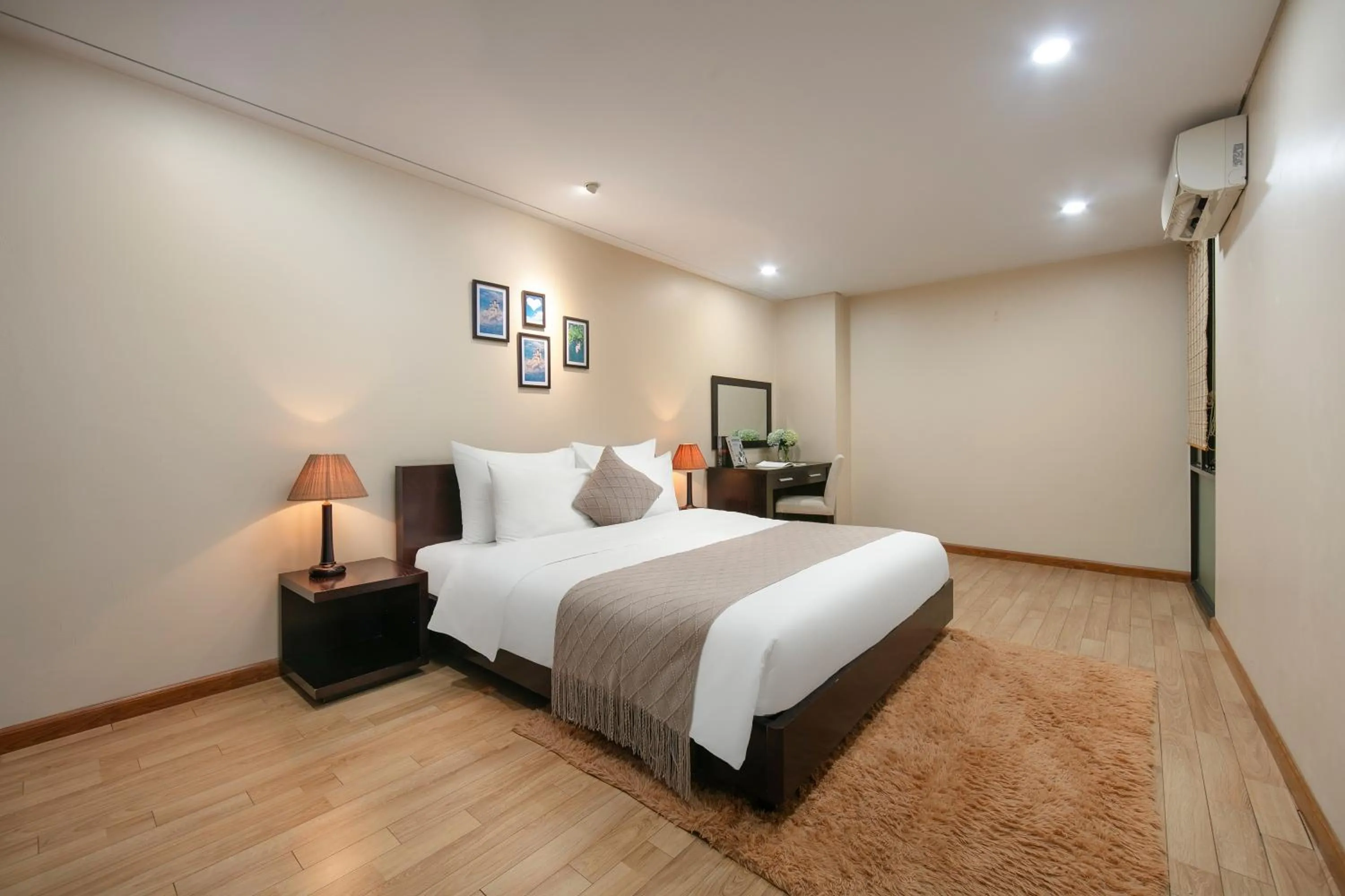 Bedroom, Bed in HB Serviced Apartment - 121B Quan Hoa
