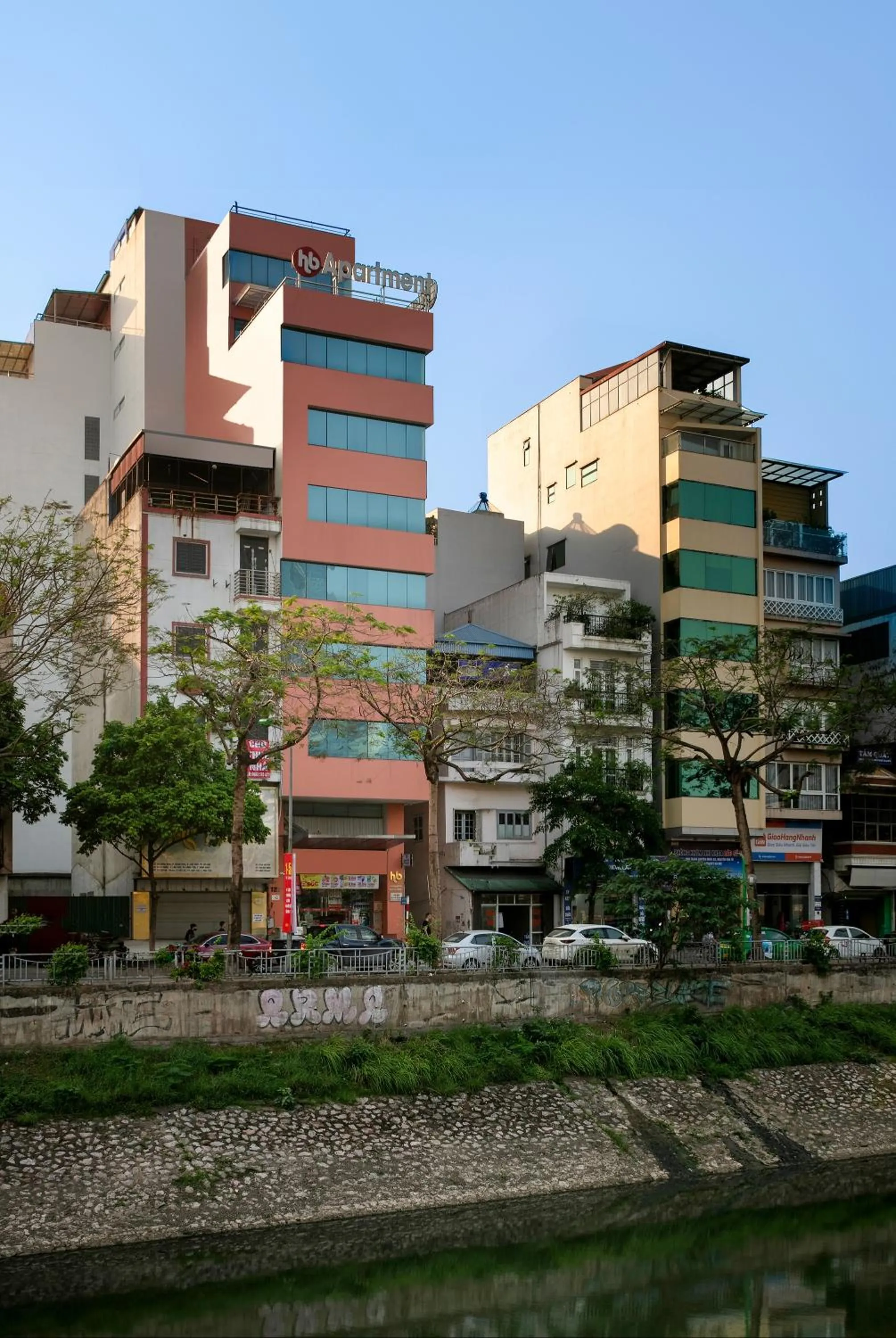 Property building in HB Serviced Apartment - 121B Quan Hoa