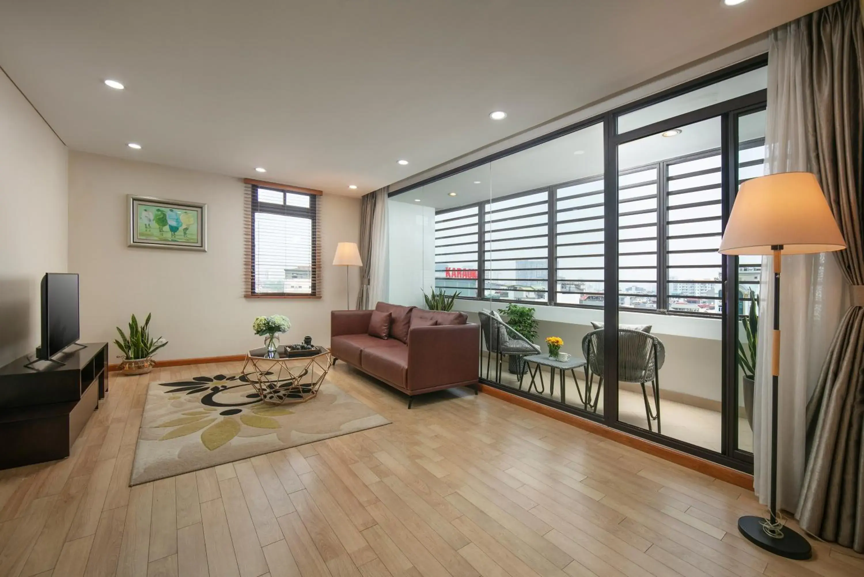 Family Room with Balcony in HB Serviced Apartment - 121B Quan Hoa Family Room with Balcony in HB Serviced Apartment - 121B Quan Hoa