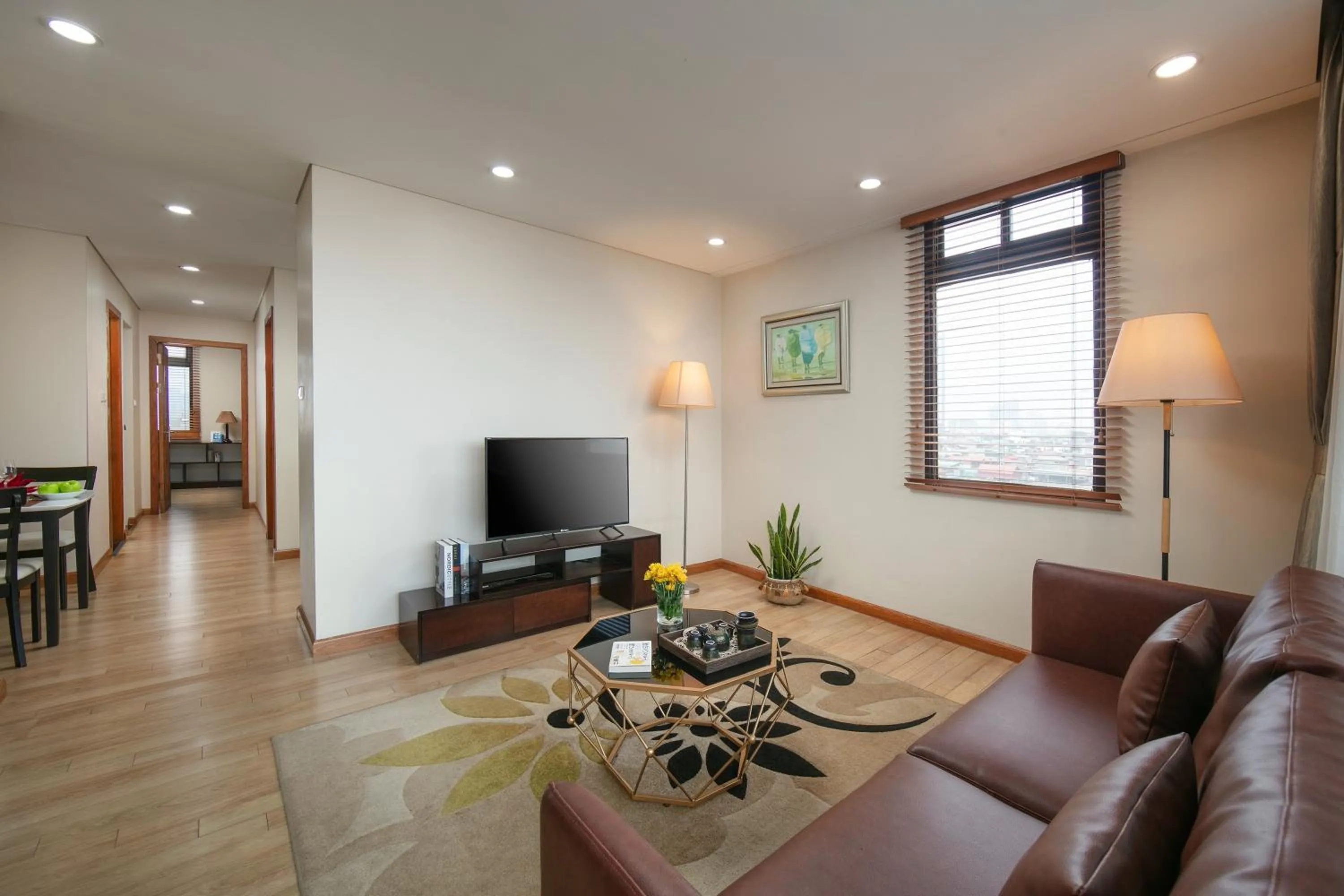 Living room in HB Serviced Apartment - 121B Quan Hoa