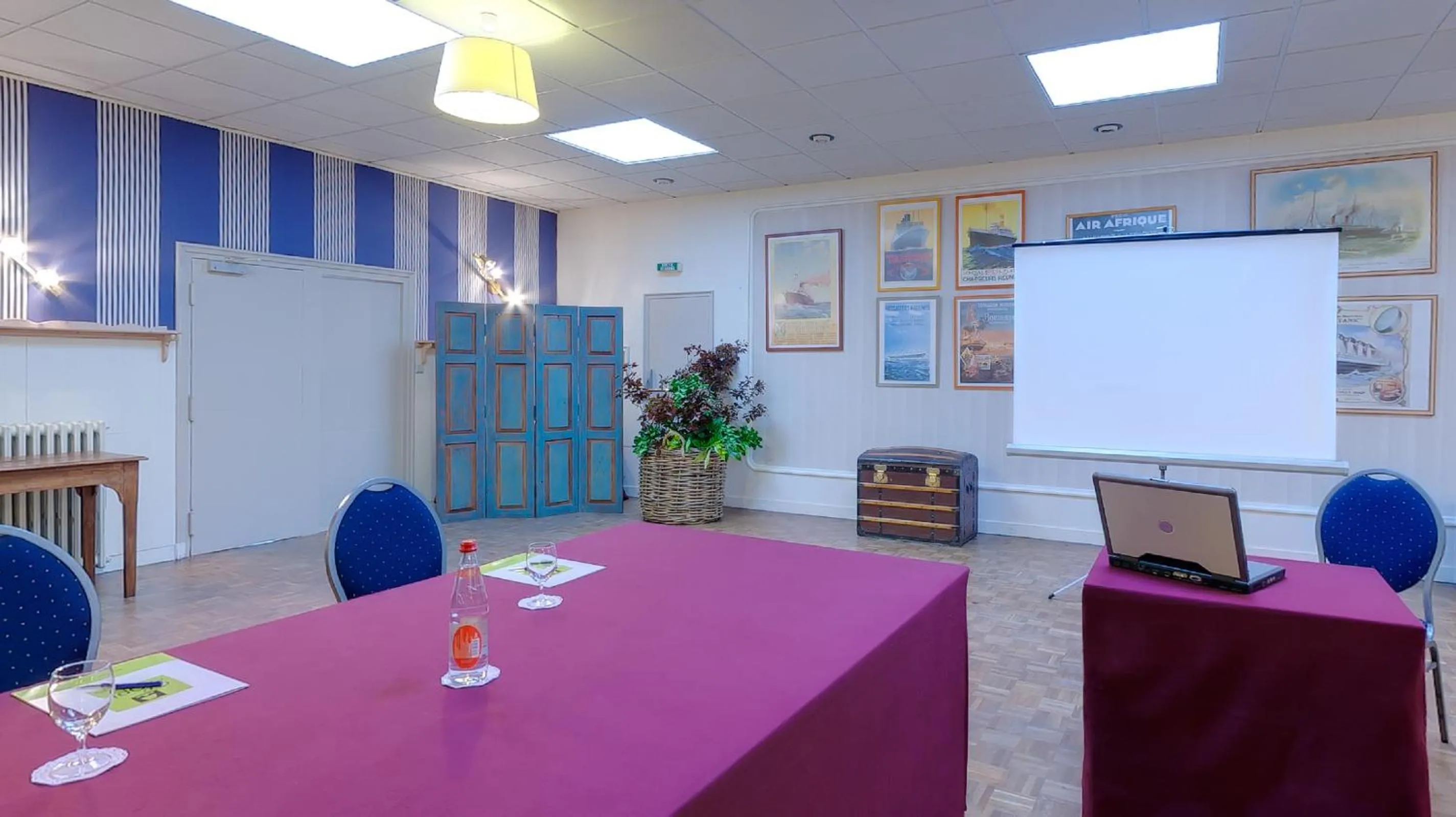 Meeting/conference room in Hotel Restaurant De La Plage