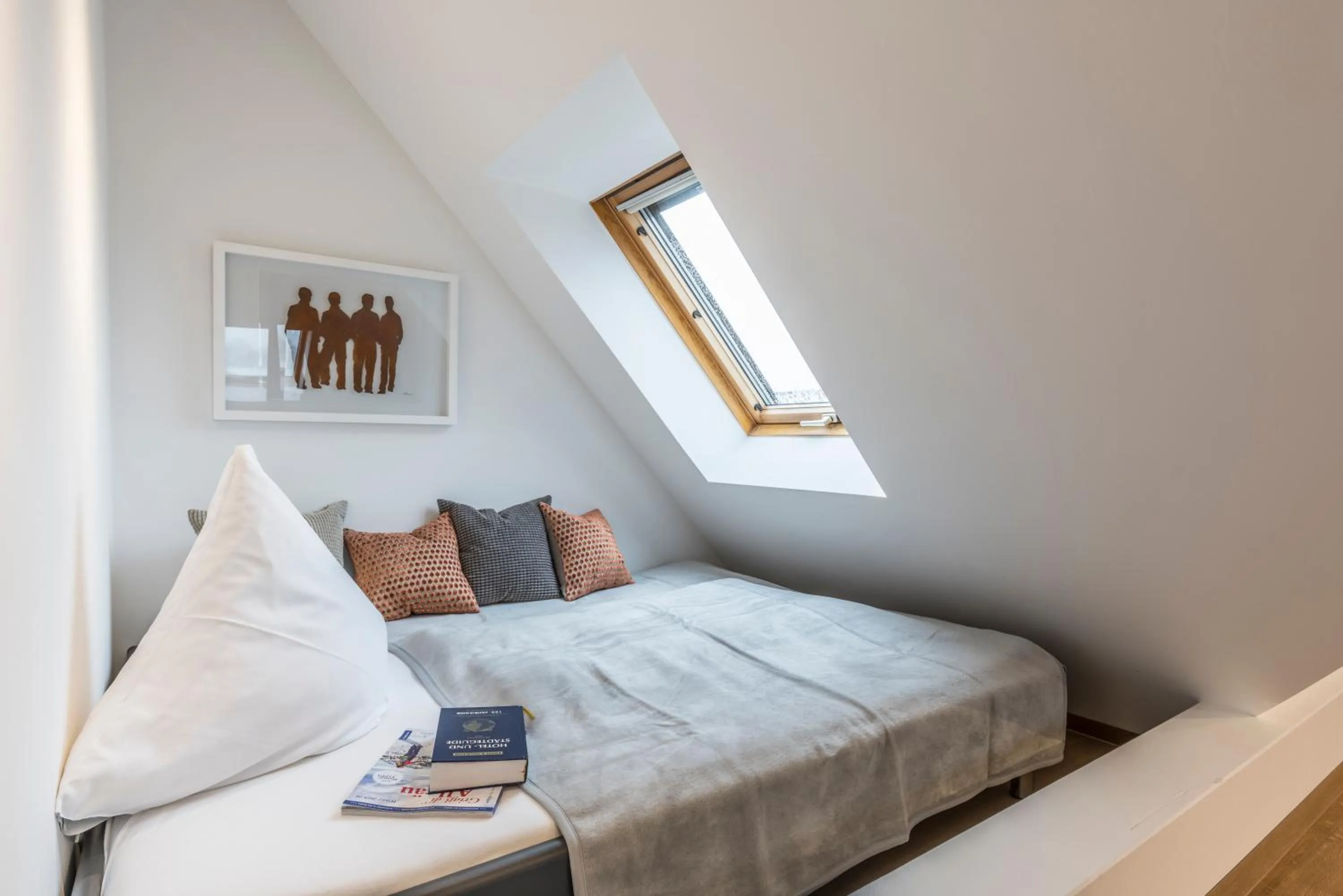 Bed in RH-Appartements 15 Minuten von Basel im Dorf Rührberg