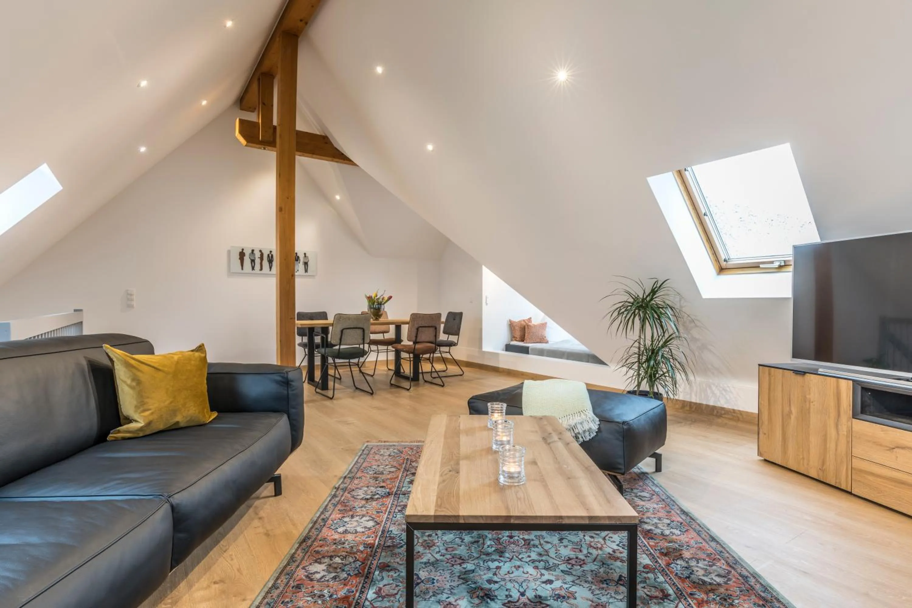 Photo of the whole room in RH-Appartements 15 Minuten von Basel im Dorf Rührberg