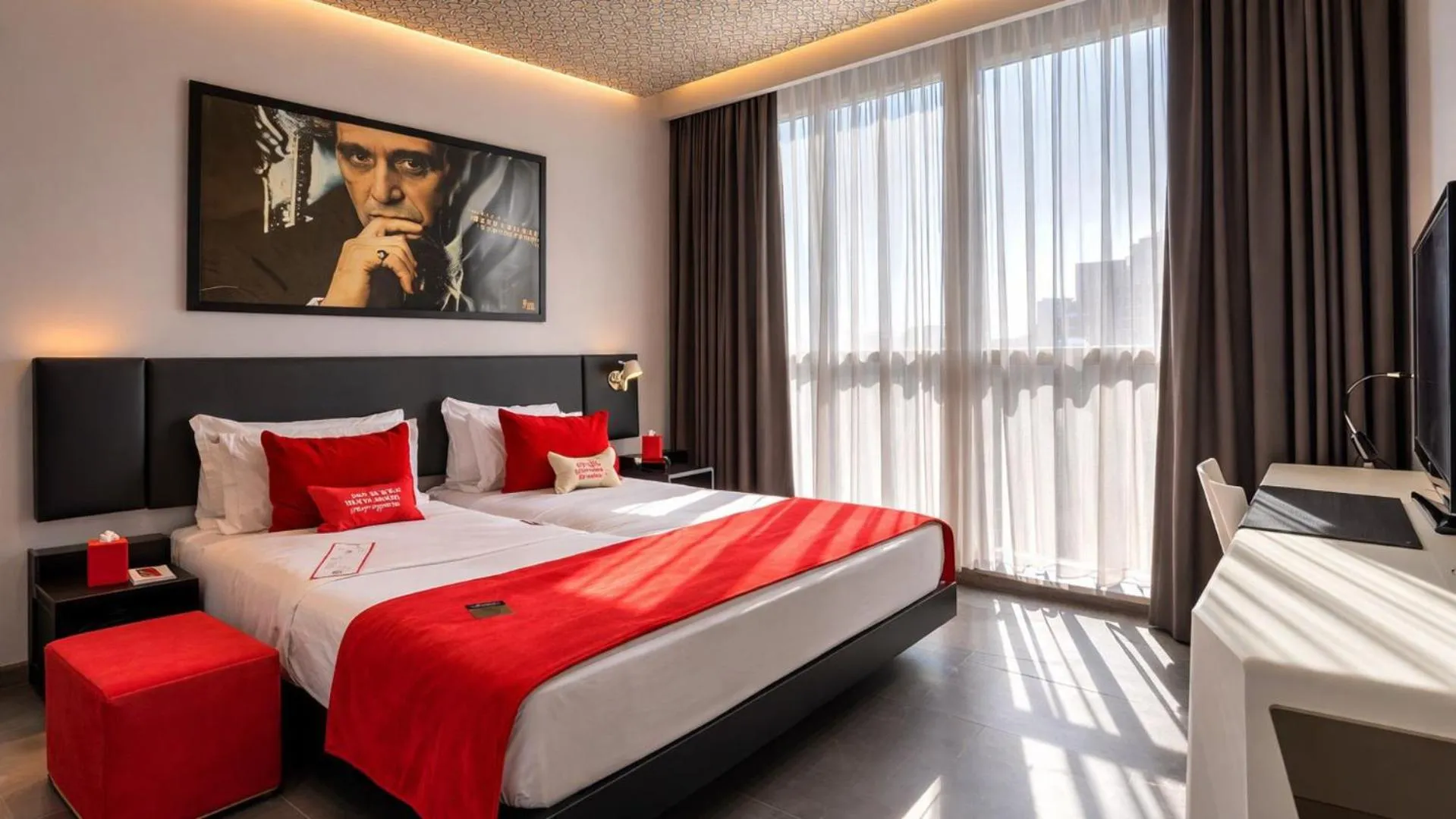 Bedroom, Bed in The Smallville Hotel