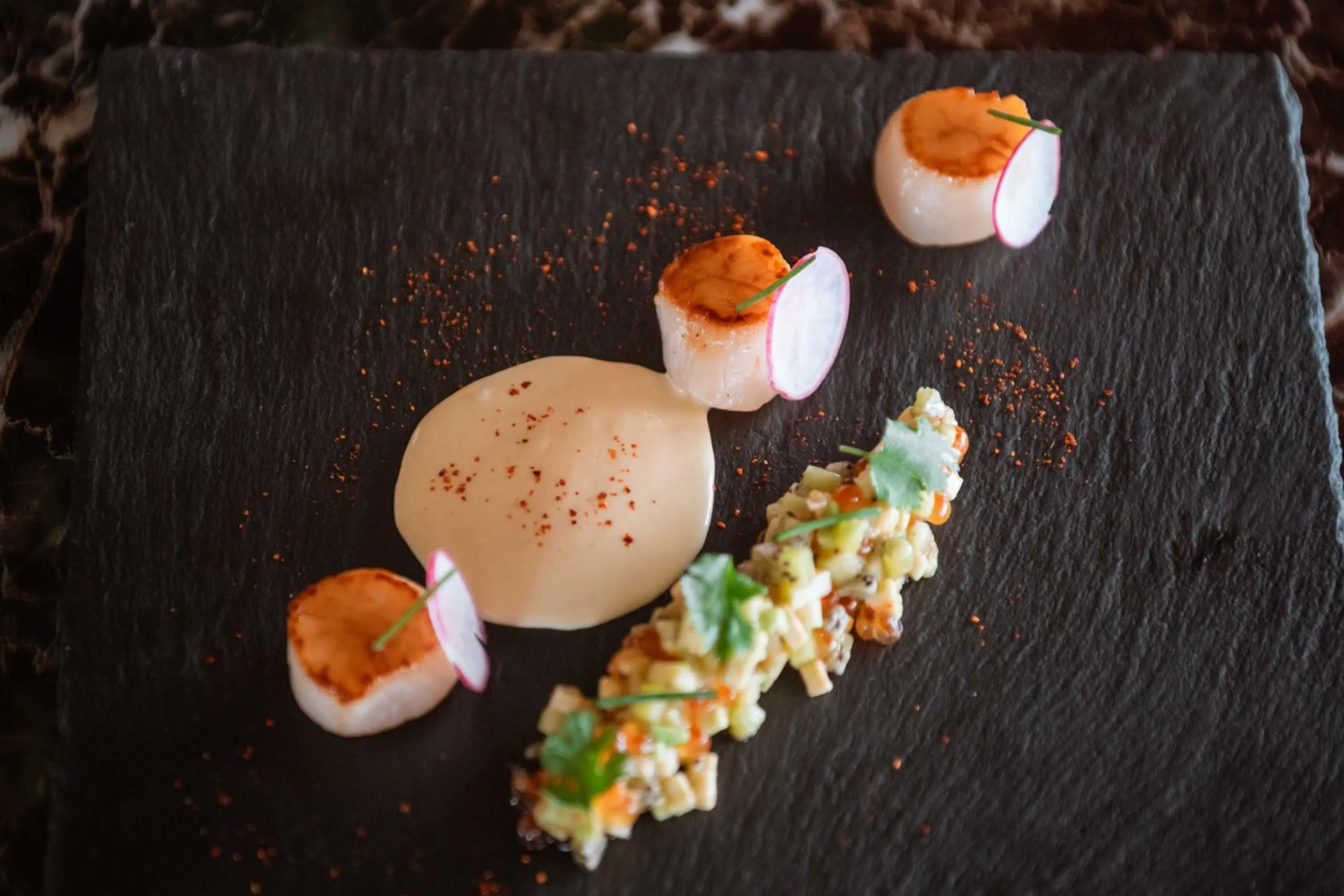 Food close-up in The Smallville Hotel