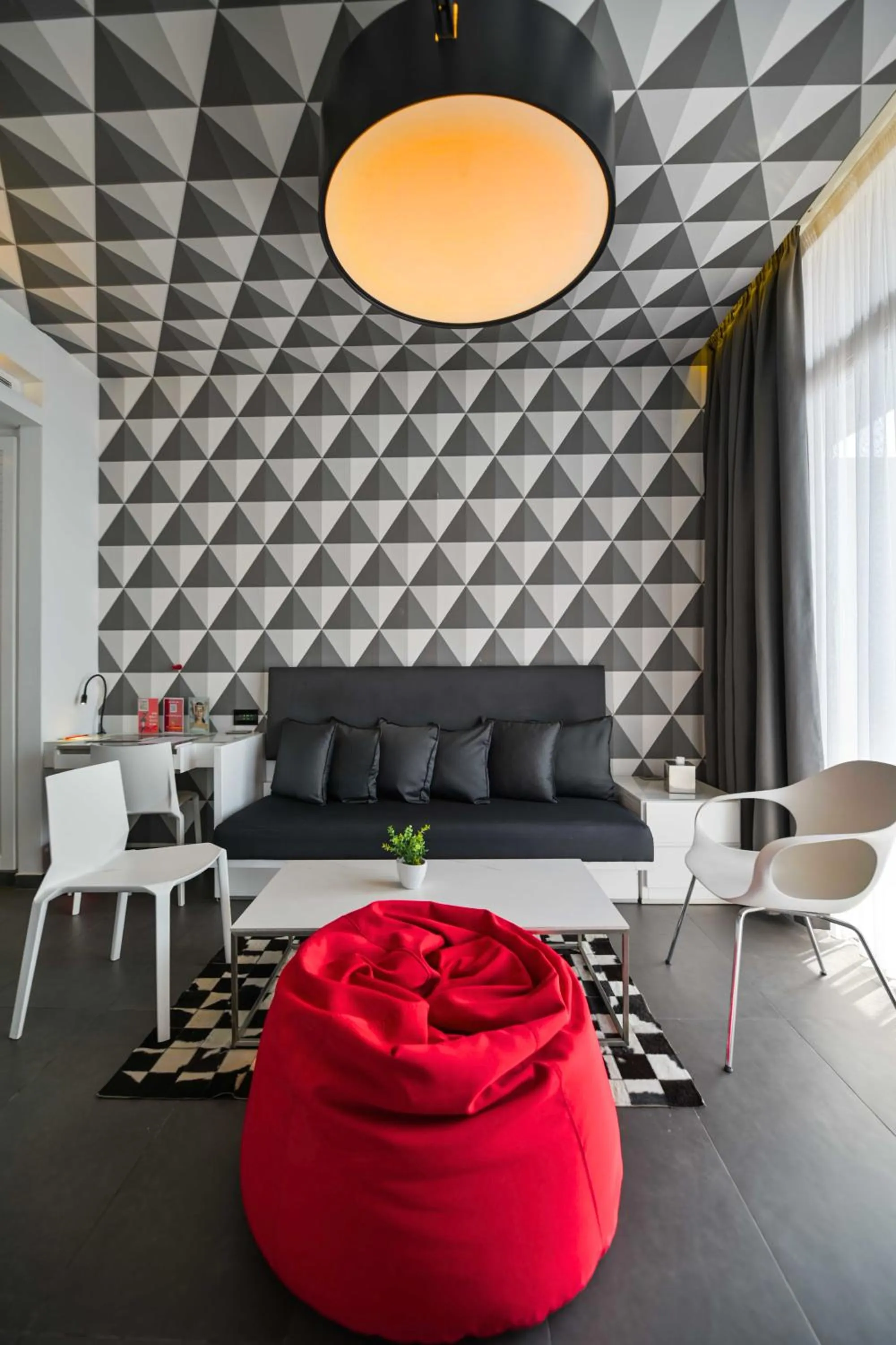 Living room in The Smallville Hotel