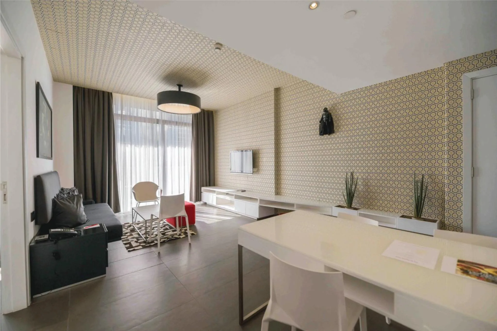 Living room in The Smallville Hotel