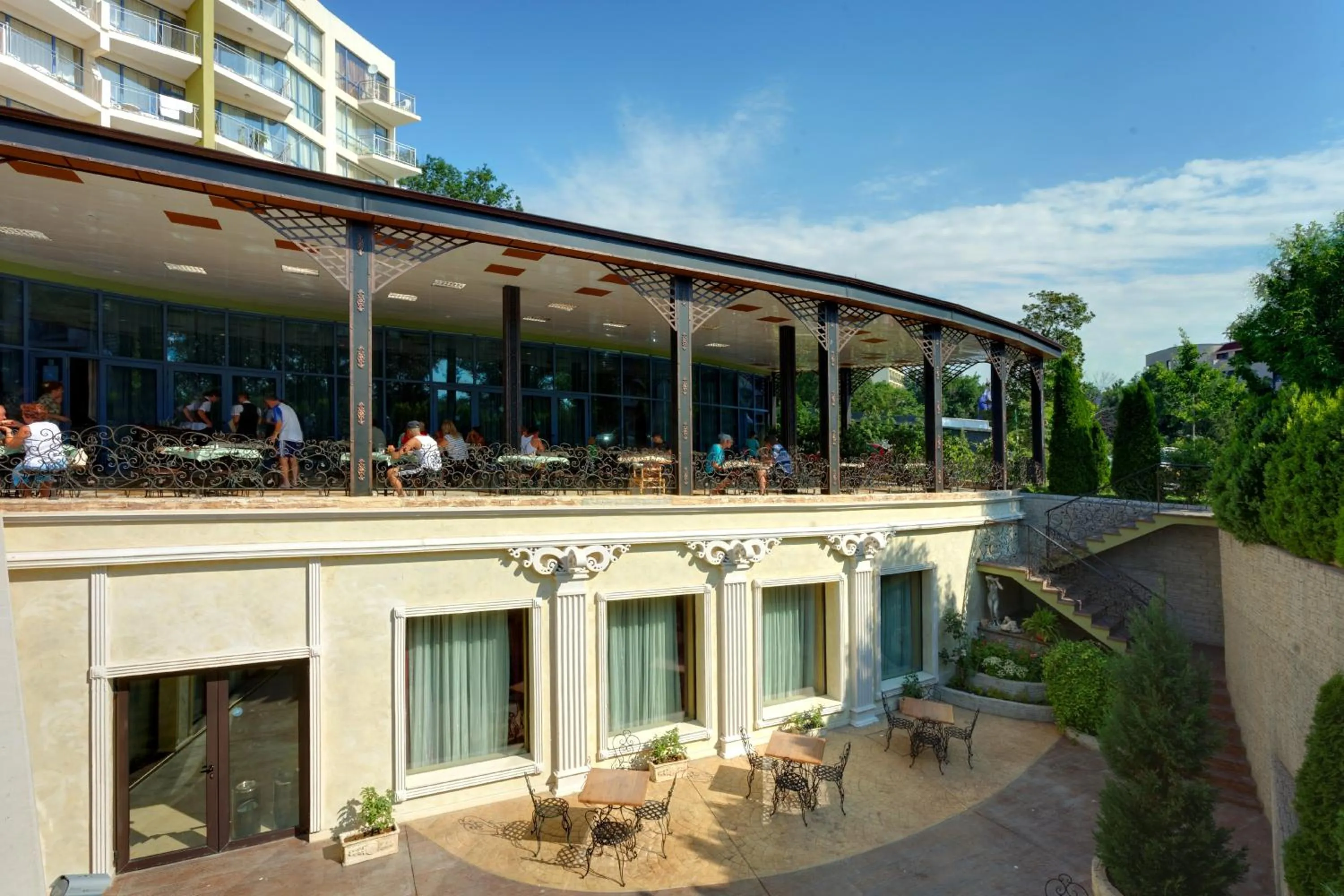 Balcony/Terrace in Elena Hotel and Wellness - All Inclusive